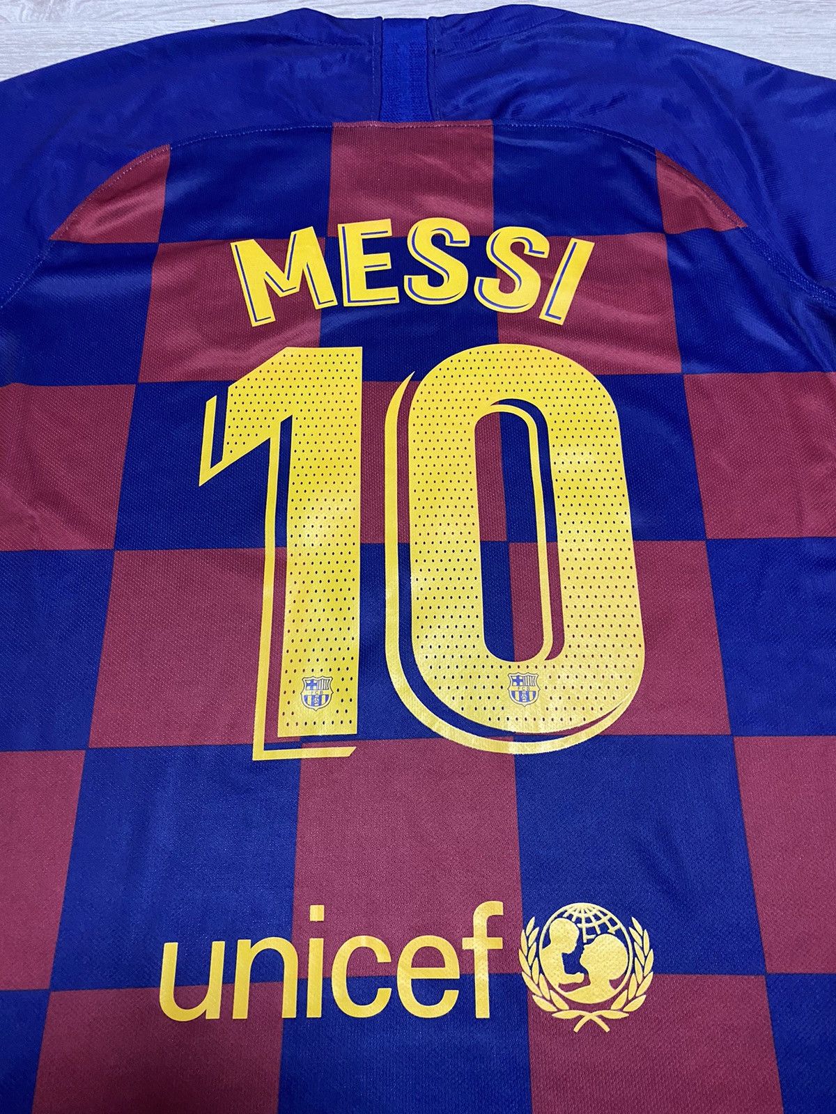 Nike Lionel Messi FC Barcelona Nike 2019/20Soccer Jersey Size S Size US S / EU 44-46 / 1 - 3 Thumbnail