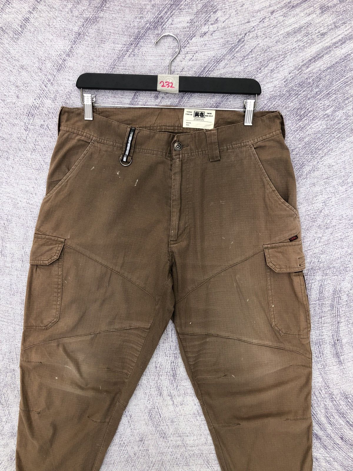 Chocolate × Japanese Brand Japanesebrand Baggie Cargo Pants Multipocket Tactical Size US 34 / EU 50 - 2 Thumbnail