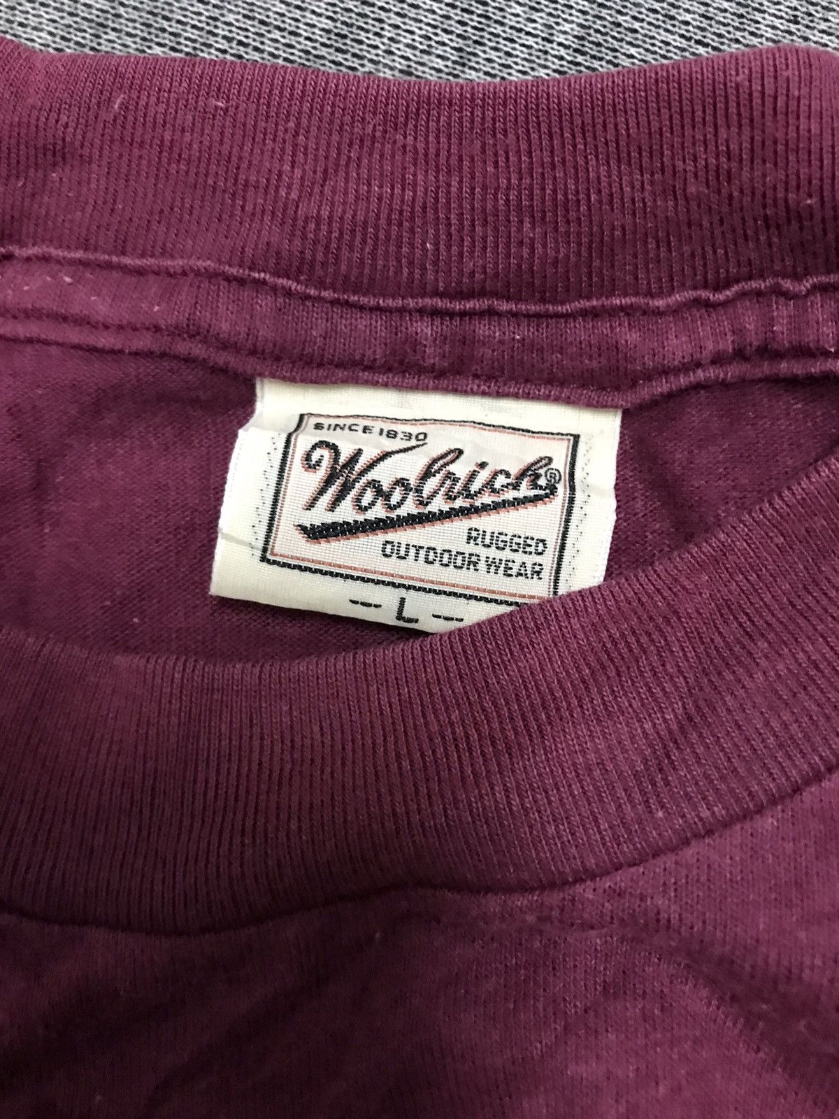 Vintage × Woolrich Woolen Mills Vintage Woolrich Tees Size US L / EU 52-54 / 3 - 6 Thumbnail