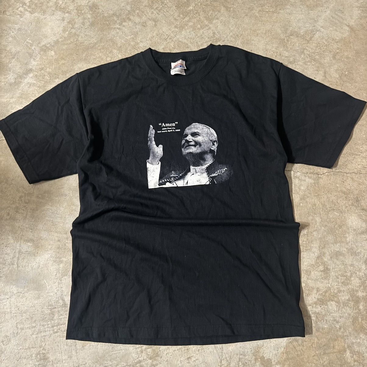 Streetwear × Vintage Vintage 1993 Bill Clinton Pope John Paul II 