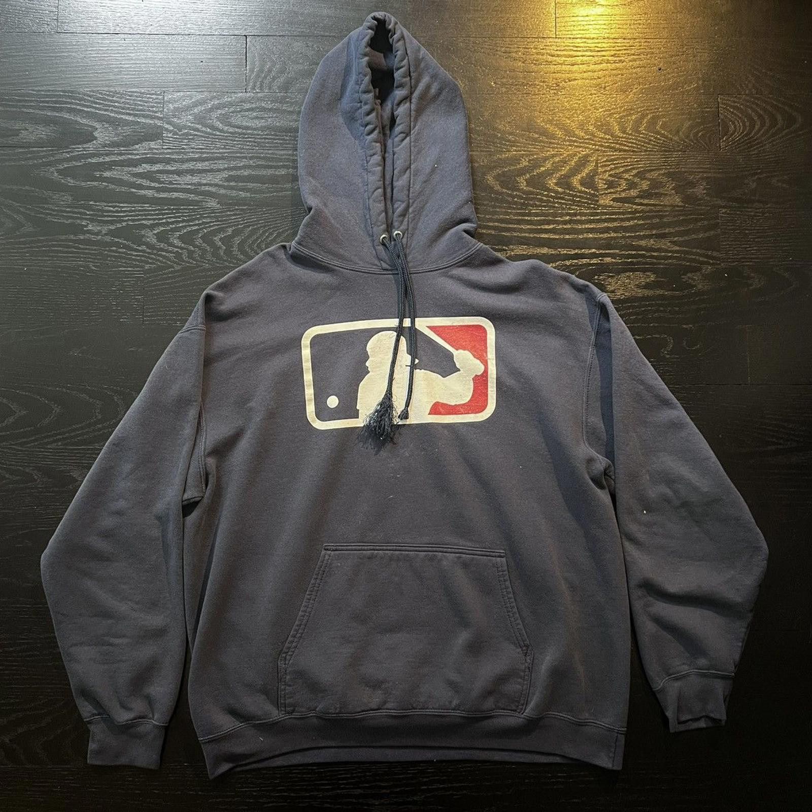 MLB × Vintage Vintage Navy Ken Griffey MLB Hoodie Size US L / EU 52-54 / 3 - 1 Thumbnail