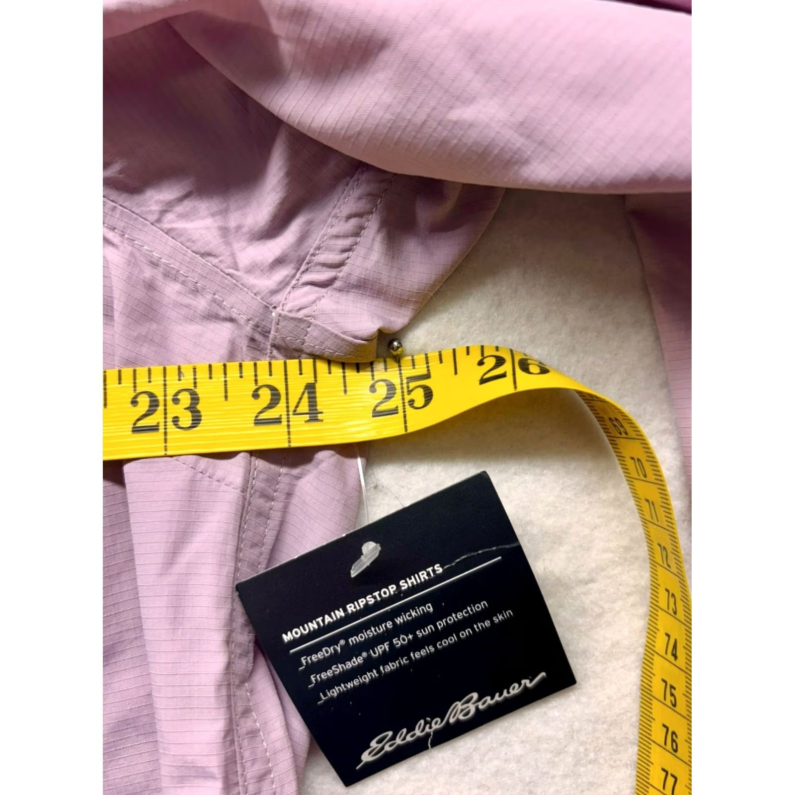 Eddie Bauer Eddie Bauer UPF Guide Long Sleeve Shirt Womens XL Purple Button-Up Long Sleeve Size XL / US 12-14 / IT 48-50 - 7 Thumbnail