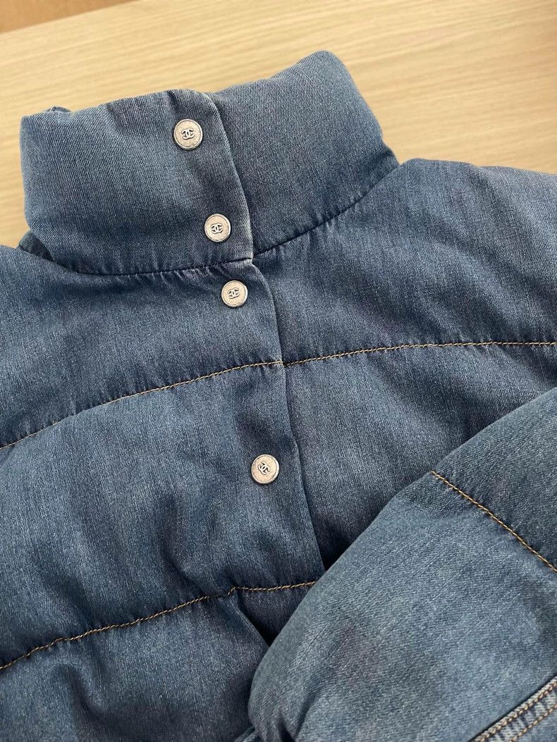 Chanel Chanel 24k denim cotton clothes coat Size XS / US 0-2 / IT 36-38 - 4 Thumbnail
