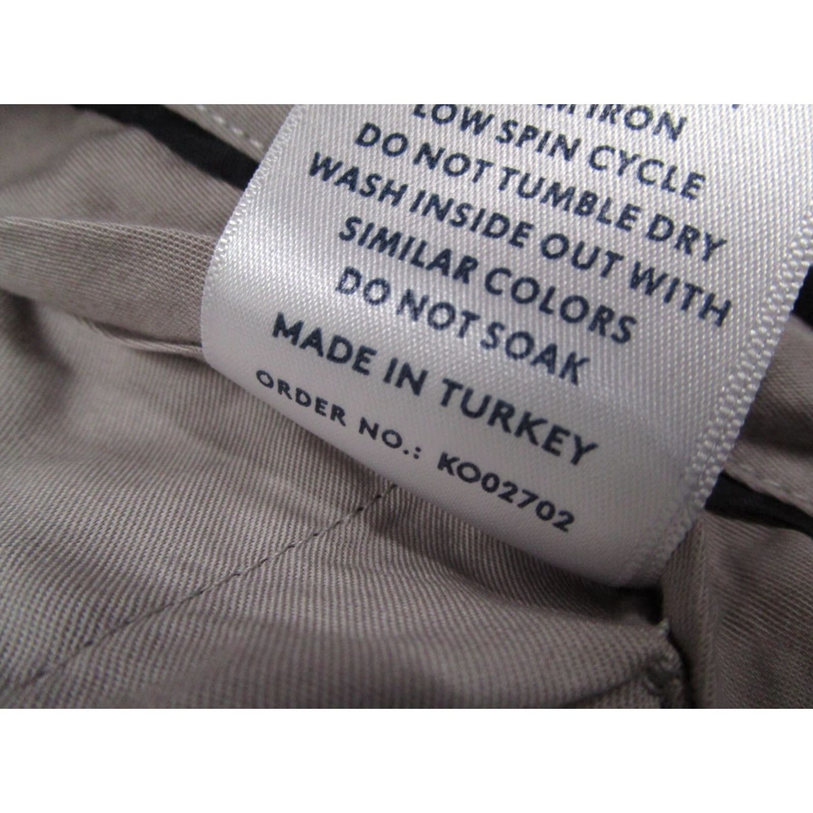 Vintage VINTAGE No Nationality Men's Slim Chino Pants 29 Blue Cotton Blend Casual Work Travel Size US 29 - 5 Thumbnail