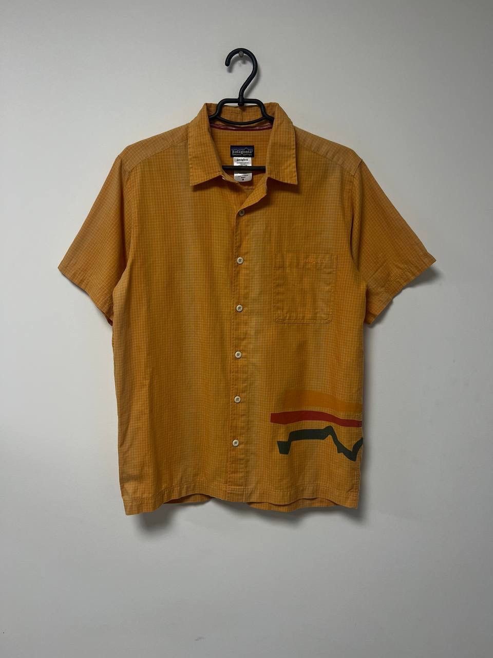 Patagonia Vintage Patagonia Organic Cotton Short Sleeve Shirt Outdoor M Size US M / EU 48-50 / 2 - 1 Thumbnail