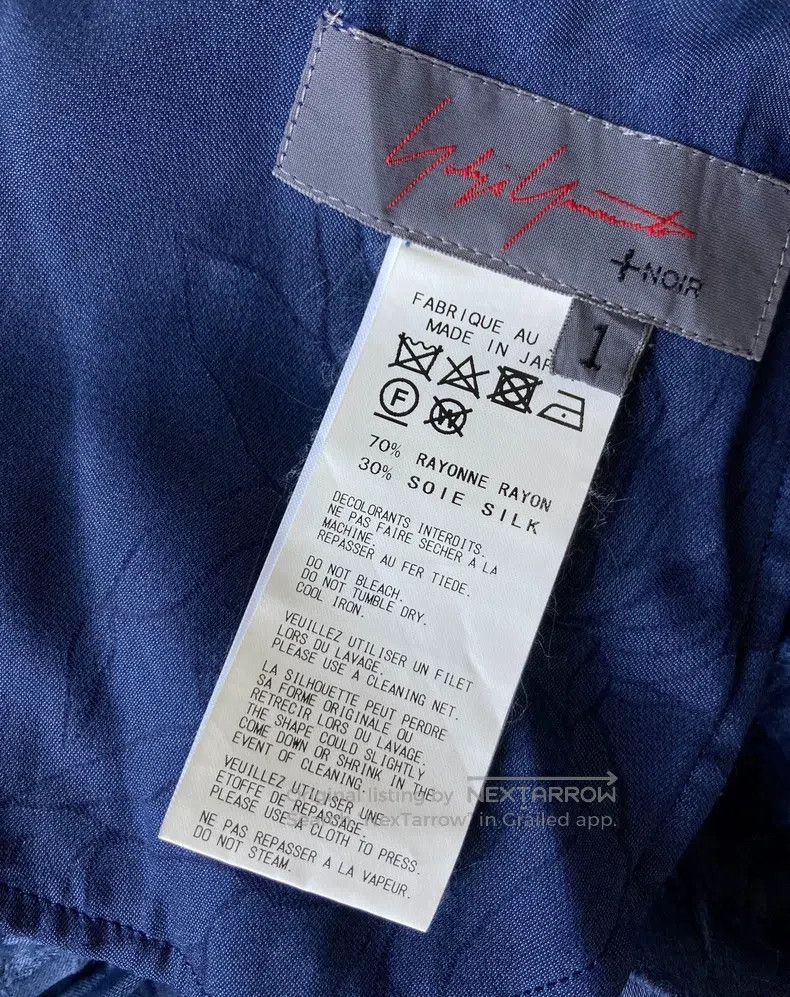 Yohji Yamamoto Yohji Yamamoto size 1 Silk floral cut-out embroidered culot Size 25" / US 0 / IT 36 - 5 Thumbnail
