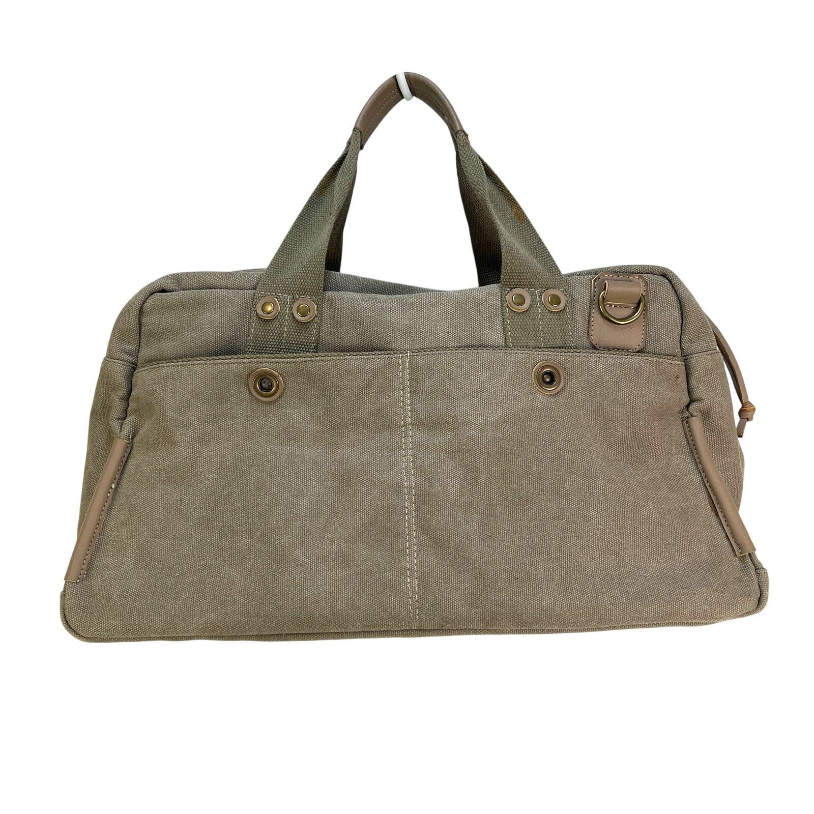 Other J. Fold Canvas Duffle Gray Overnighter Weekender Bag Size ONE SIZE - 1 Thumbnail
