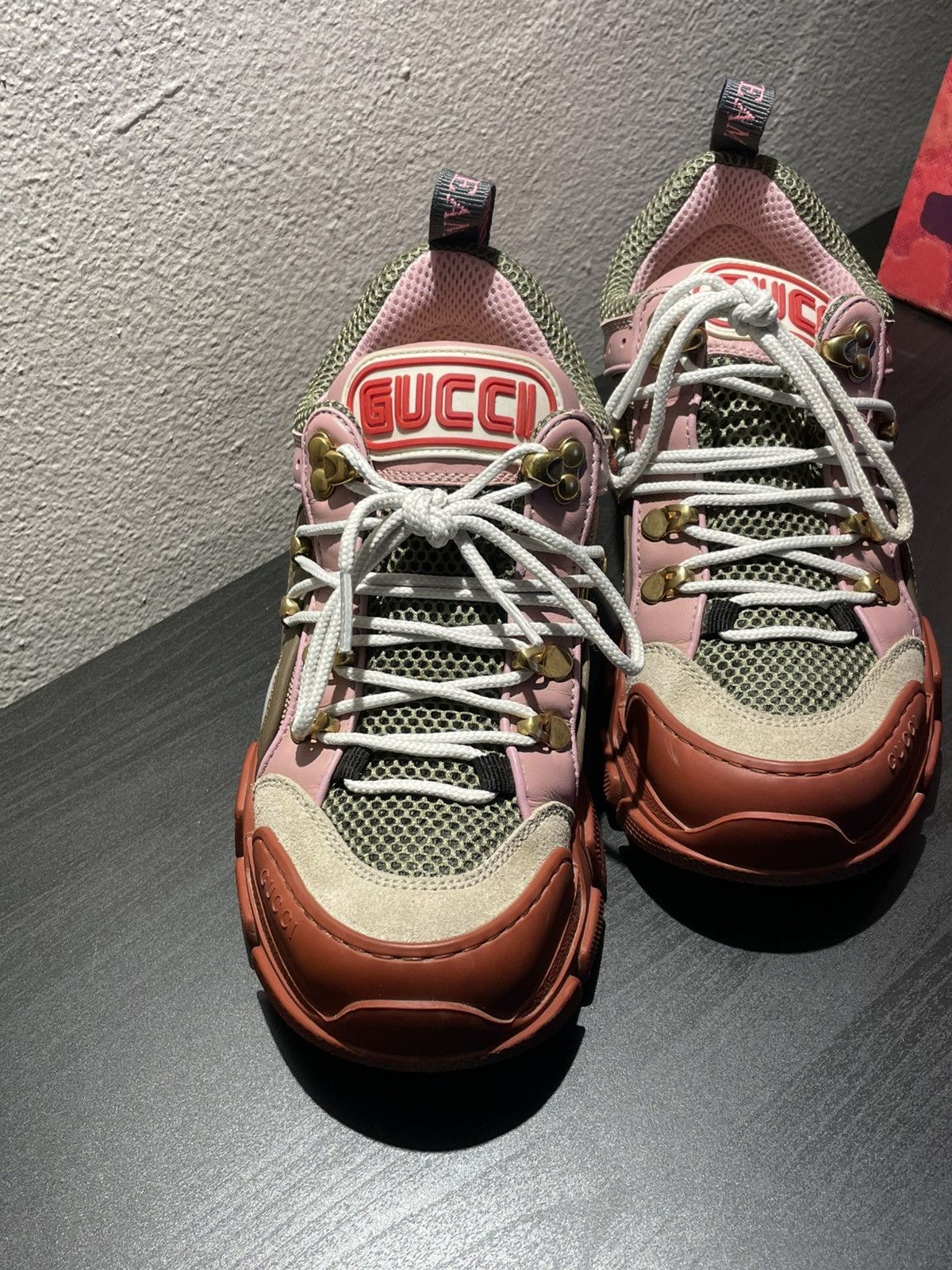 Gucci Gucci flashtrek runners Size US 5 / IT 35 - 3 Thumbnail
