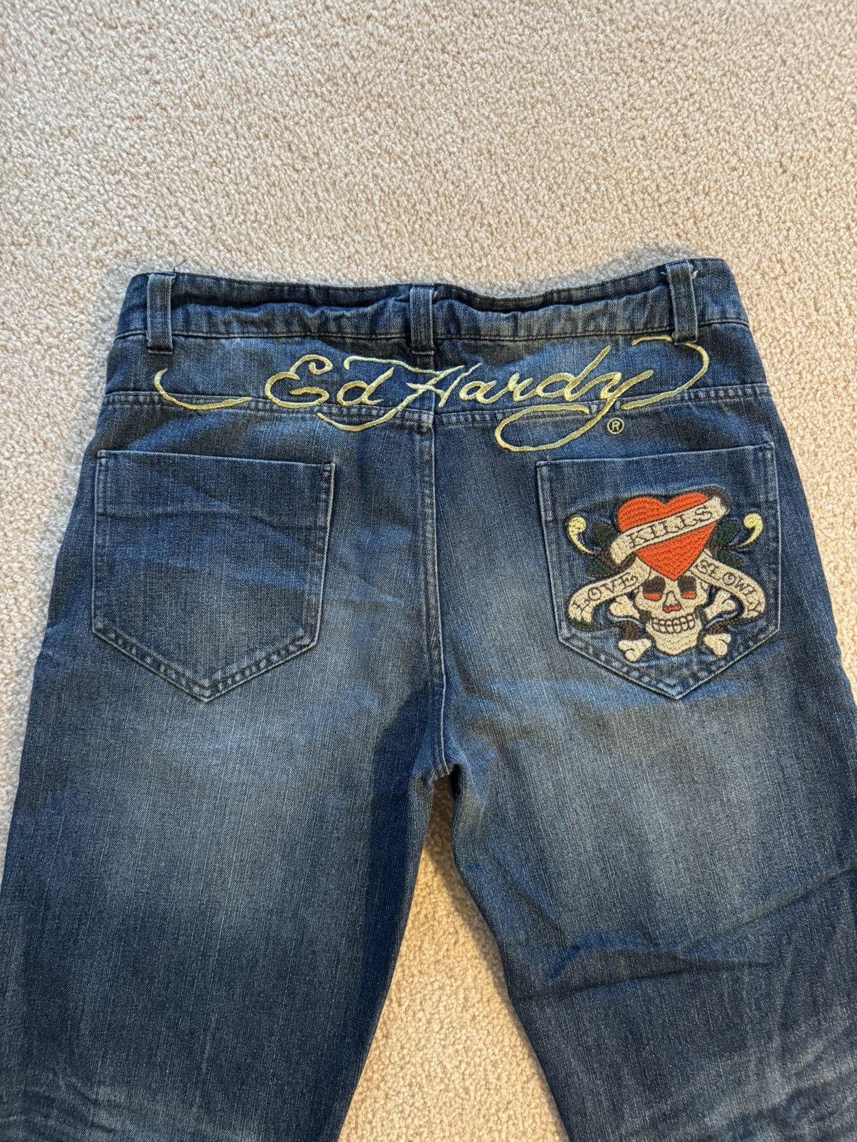 Ed Hardy Ed Hardy Red Pepper Jeans Size US 34 / EU 50 - 1 Thumbnail