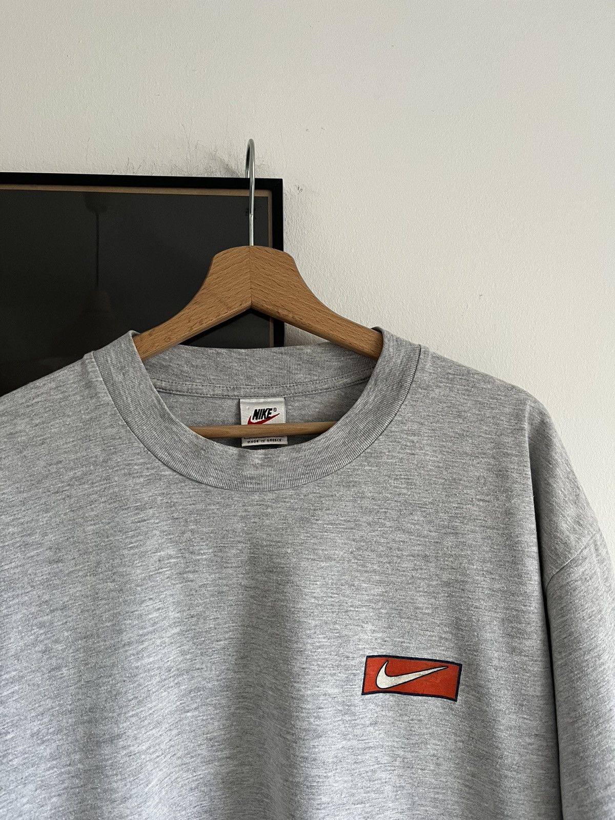 Nike × Vintage 90s Nike Vintage Y2K Retro Tee T-Shirt Size US L / EU 52-54 / 3 - 3 Thumbnail