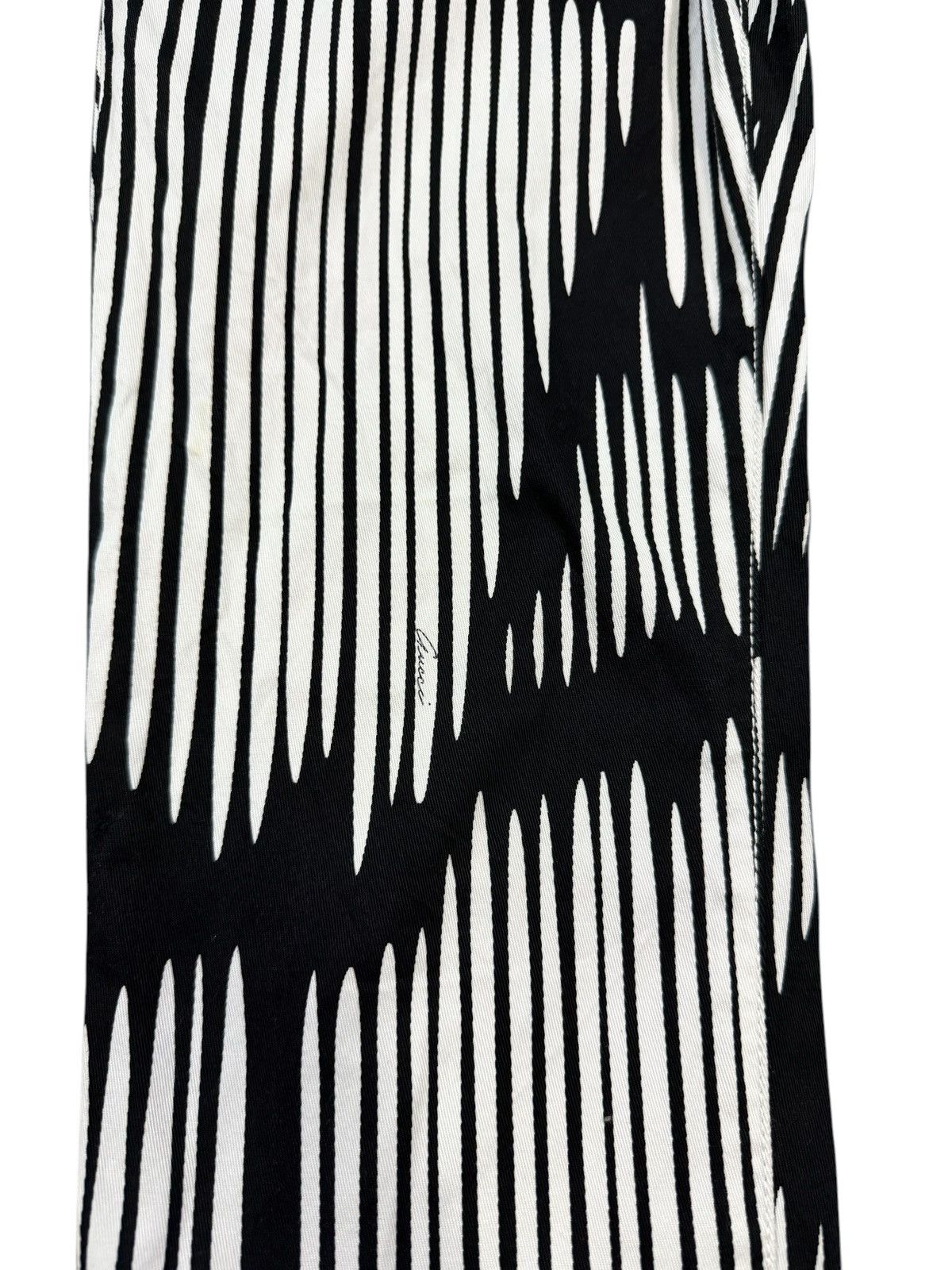 Gucci GUCCI STRIPE LEGGING PANT Size 29" - 9 Thumbnail