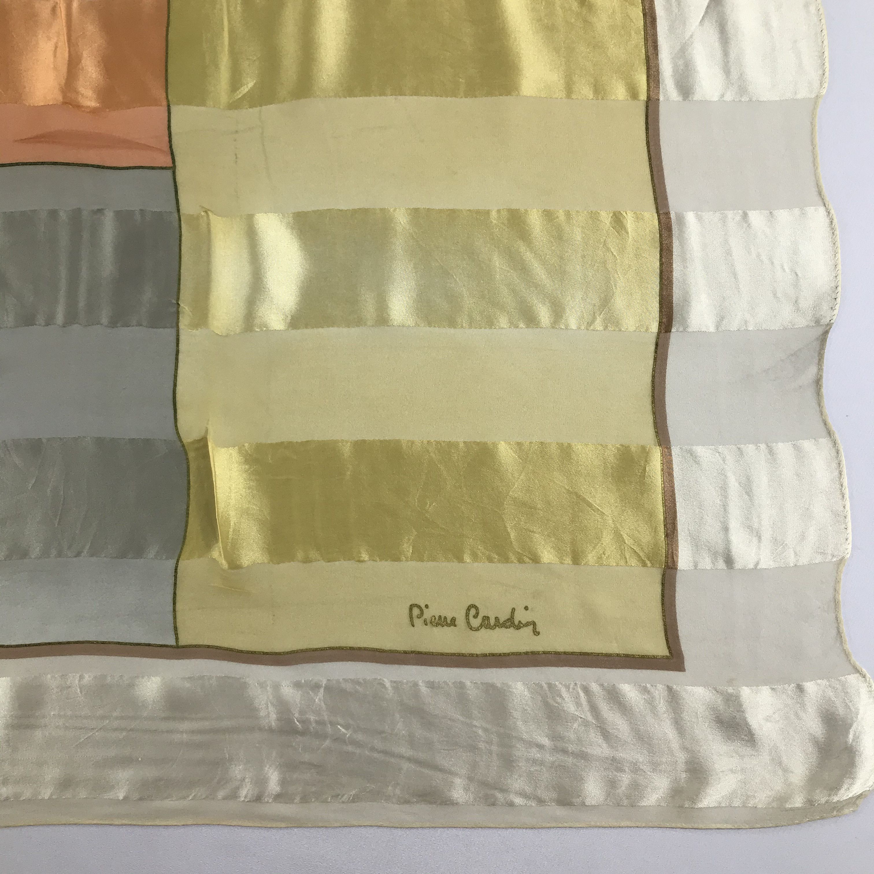 Pierre Cardin Vintage Pierre Cardin Silk Scarf Size ONE SIZE - 4 Thumbnail