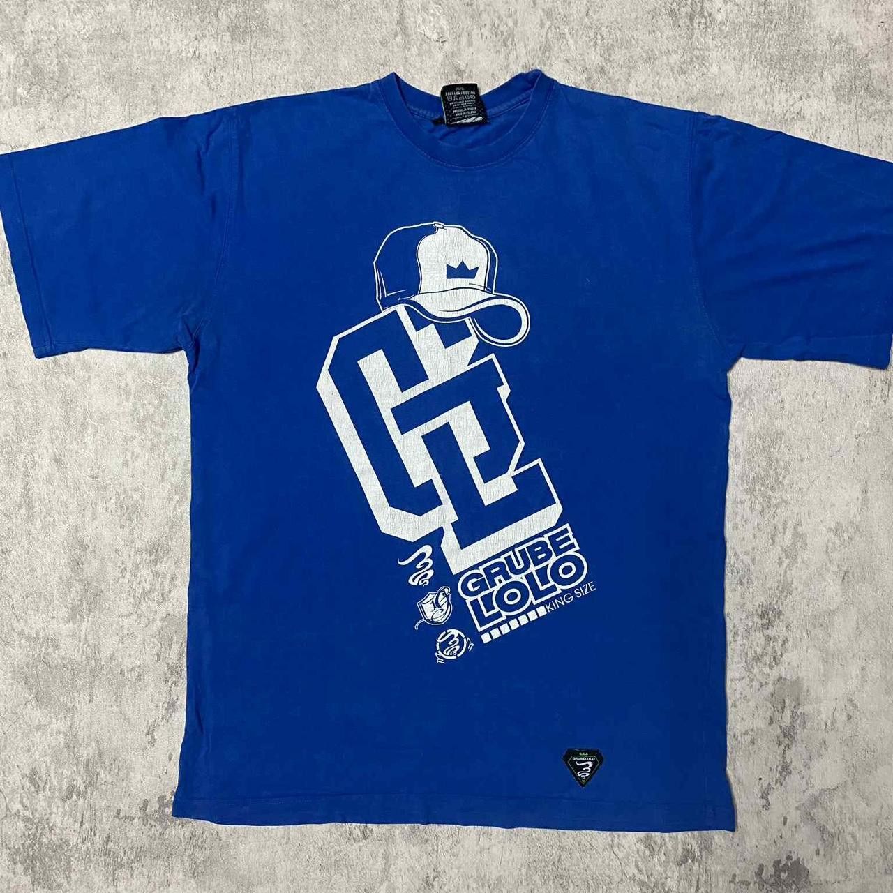 Other Grube Volo blue cotton streetwear tee #skater Size US L / EU 52-54 / 3 - 1 Thumbnail