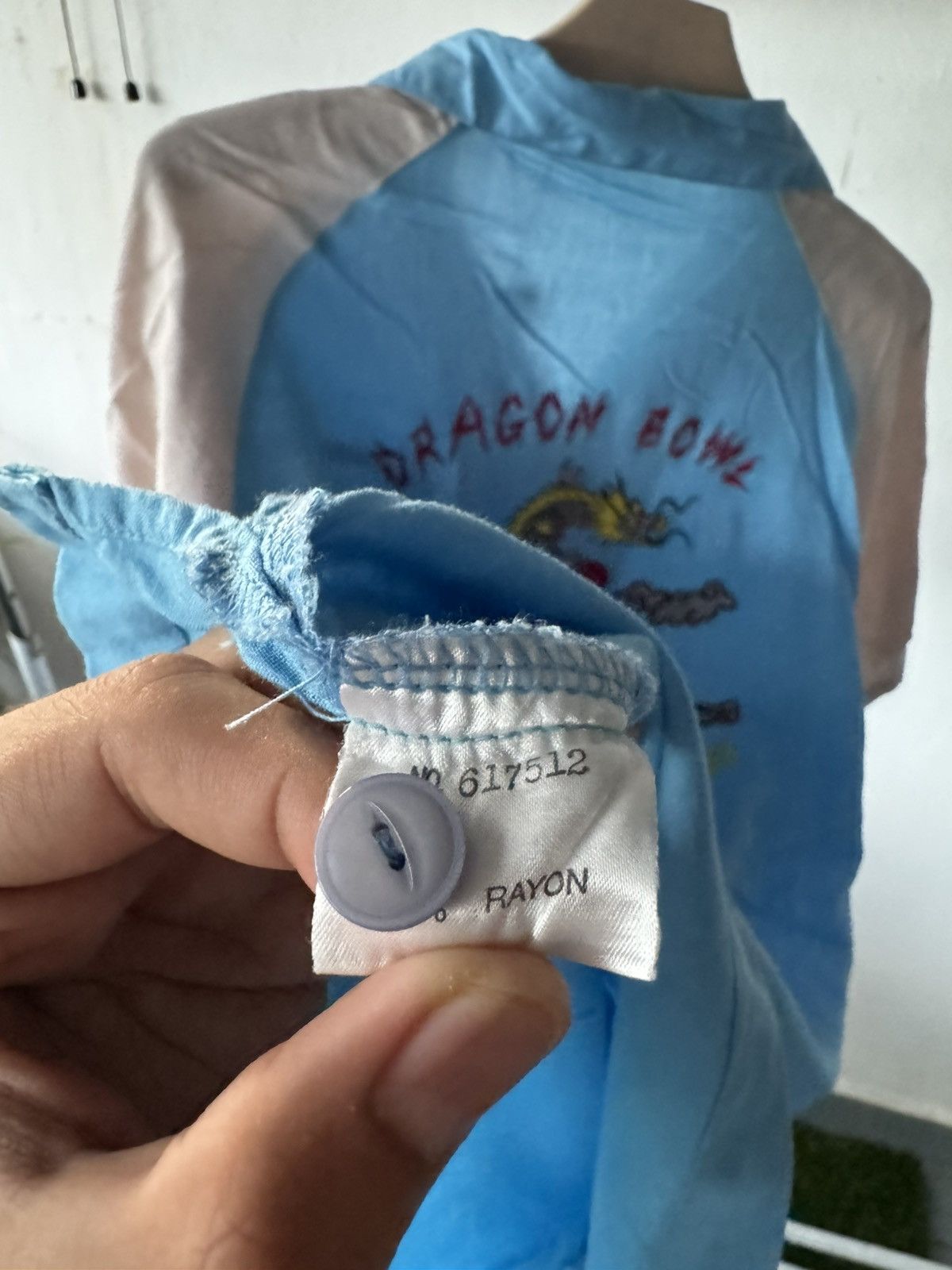Avirex 90s Avirex Dragon Bowl Embroidery Logo Open collar Button up Size US M / EU 48-50 / 2 - 12 Thumbnail