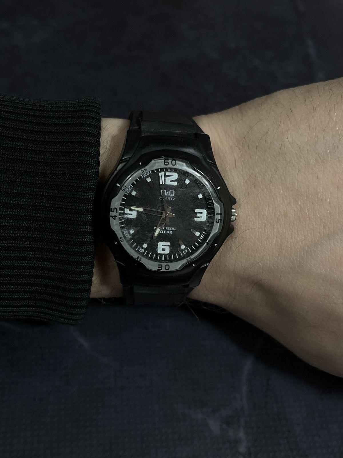 Japanese Brand Futuristic Q&Q Watch 10 Bar Water Resistant Japanese Brand Size ONE SIZE - 4 Thumbnail