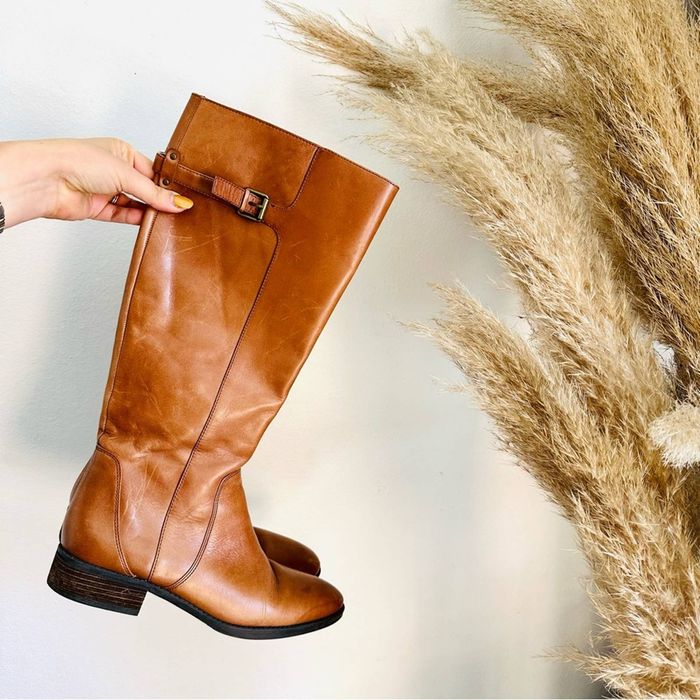 sam edelman cognac boots