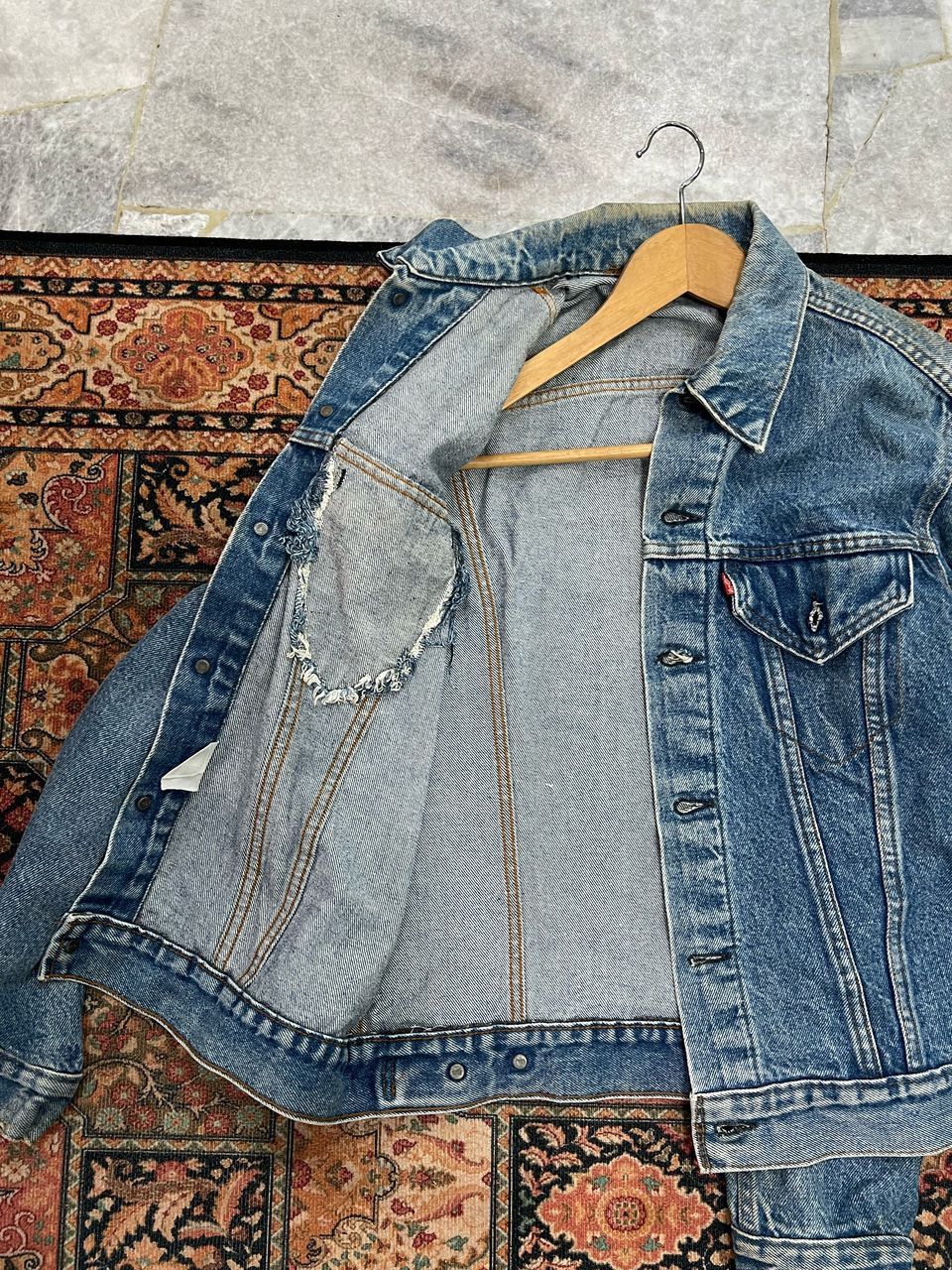 Levi's Levis 1970’s type3 Trucker Jacket Top Button 52 Size US M / EU 48-50 / 2 - 15 Thumbnail
