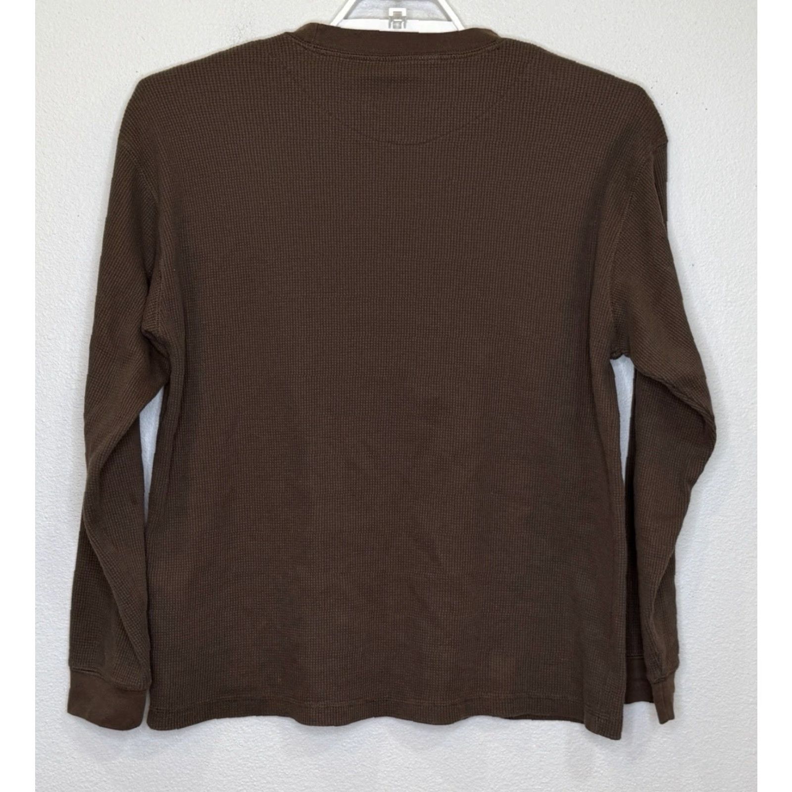 Bones VINTAGE The Brotherhood Bone Collector Thermal T-Shirt Mens Large Brown Graphic Print Size US L / EU 52-54 / 3 - 4 Thumbnail