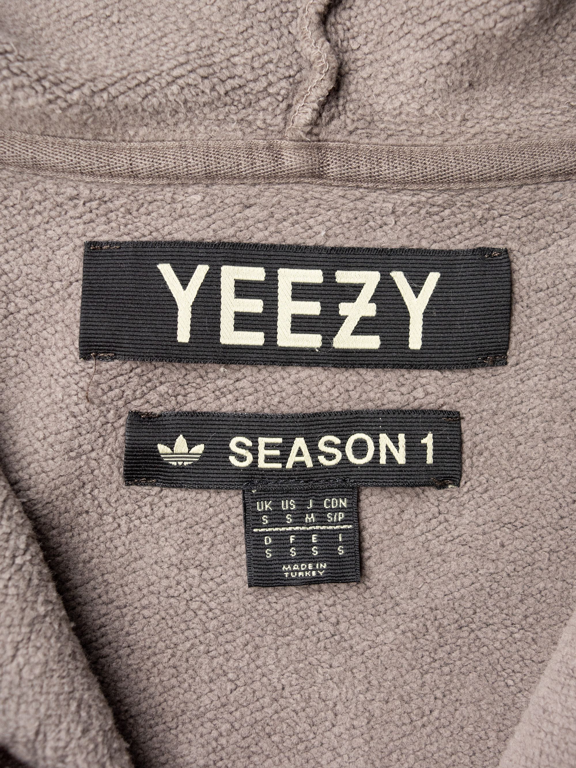 Yeezy YEEZY Season 1 (2015) - half-zip hoodie (Mole) Size US S / EU 44-46 / 1 - 6 Thumbnail