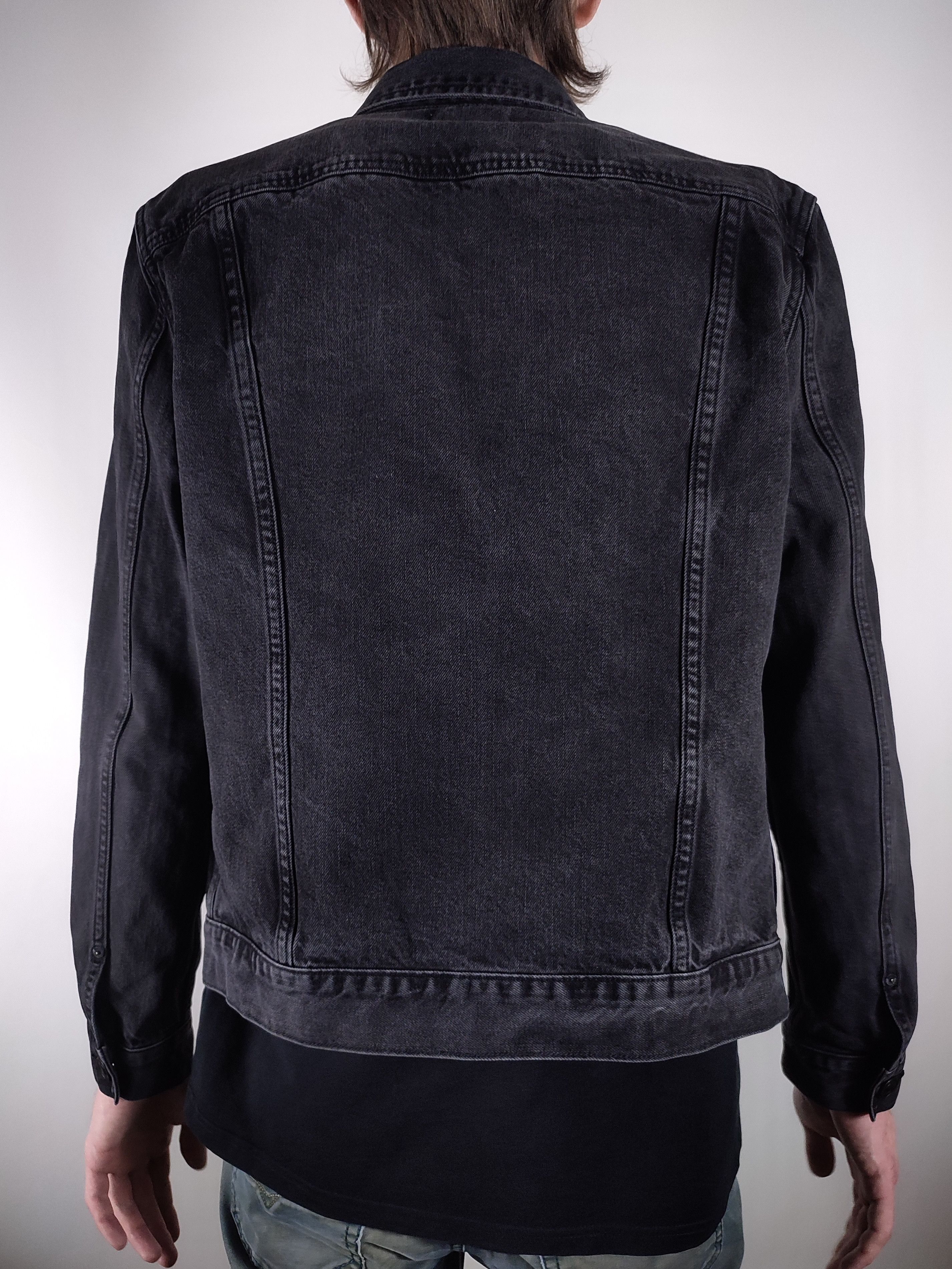 Allsaints Allsaints Baroda Black Denim Jacket Size US M / EU 48-50 / 2 - 5 Thumbnail