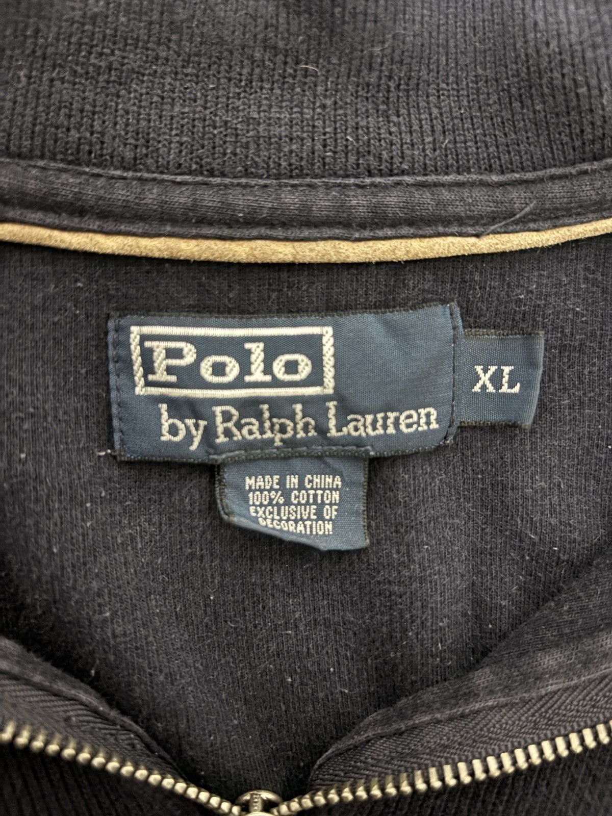 Polo Ralph Lauren Polo Ralph Lauren Quarter Zip Sweater Size US XL / EU 56 / 4 - 3 Thumbnail