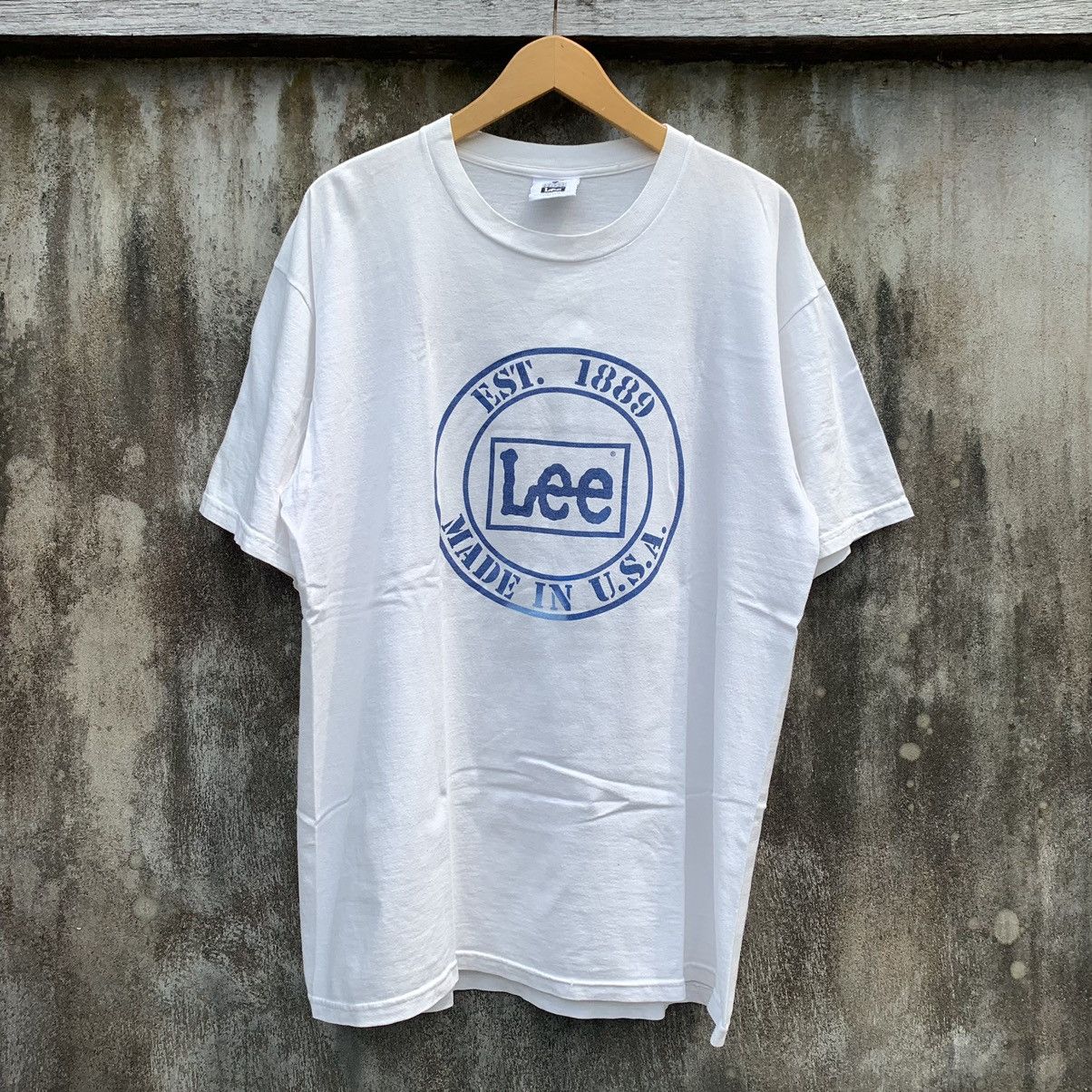 Lee VINTAGE 80s LEE TSHIRT Size US L / EU 52-54 / 3 - 6 Thumbnail