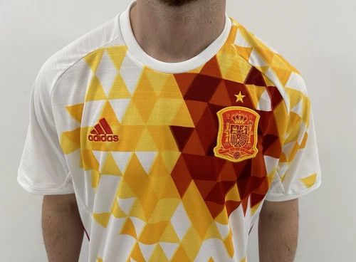 Adidas Spain National 2015 2016 Away Jersey Shirt Soccer Football Size US L / EU 52-54 / 3 - 2 Thumbnail