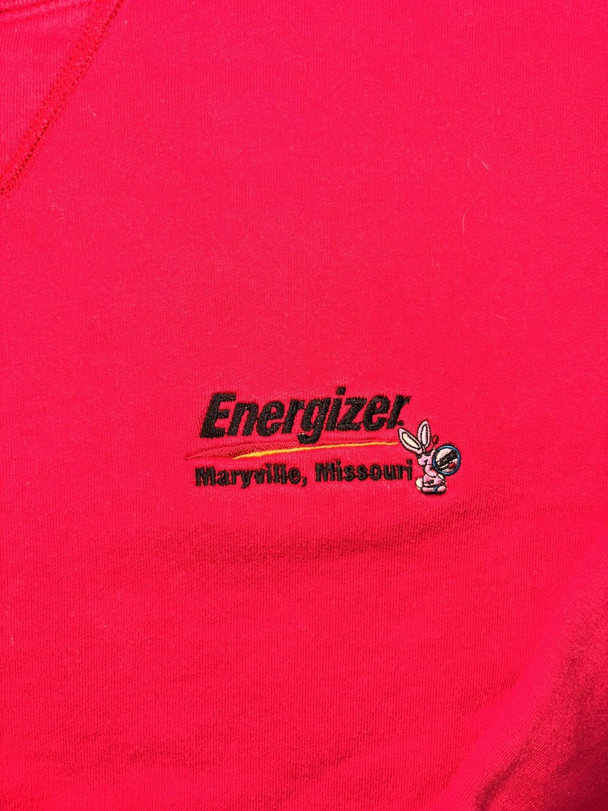 Hanes Vtg Hanes Beefy Energizer Bunny Missouri Promo 90s Crewneck Size US L / EU 52-54 / 3 - 2 Thumbnail
