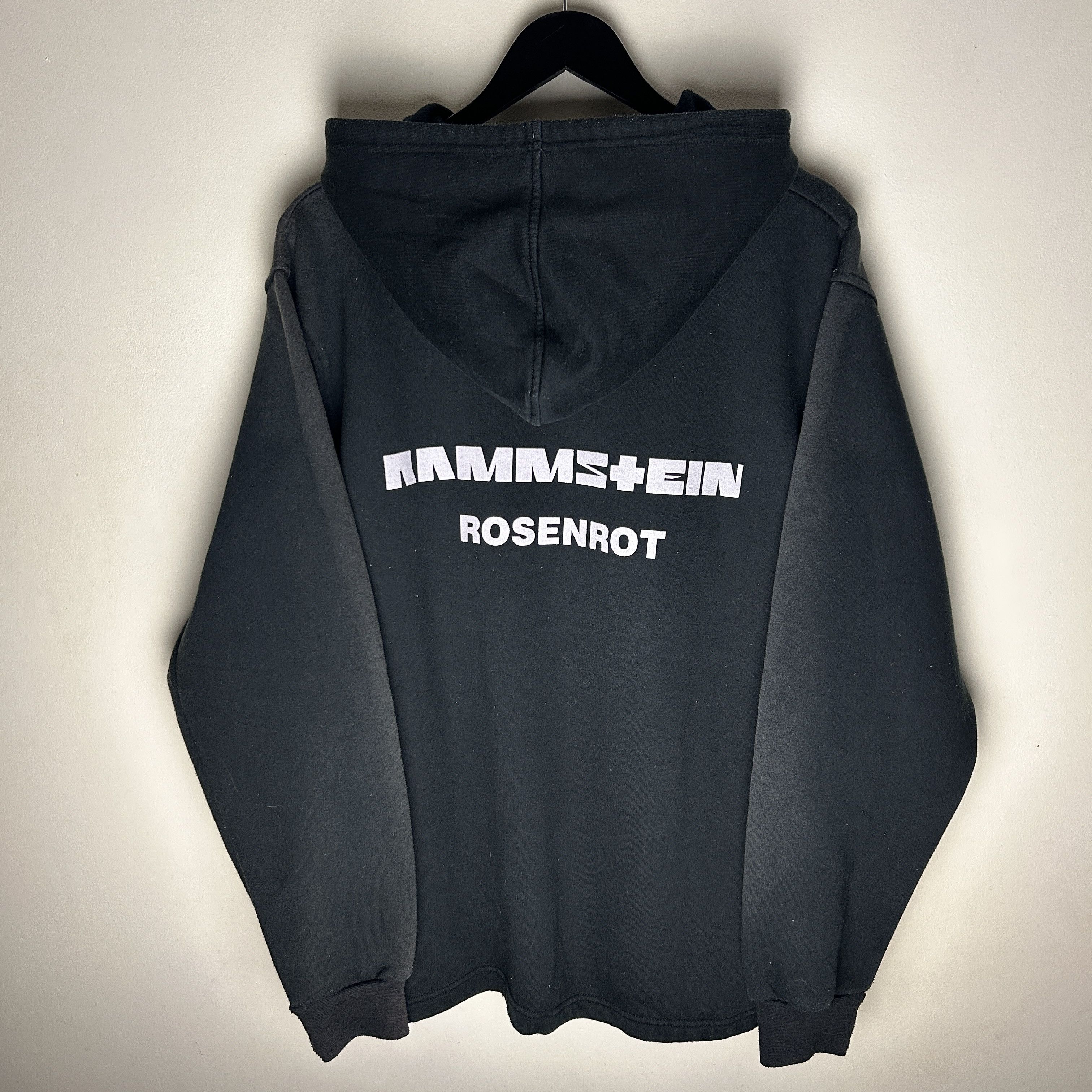 Band Tees Vintage Rammstein Rosenrot 2005 Band Hoodie Size US XL / EU 56 / 4 - 2 Thumbnail