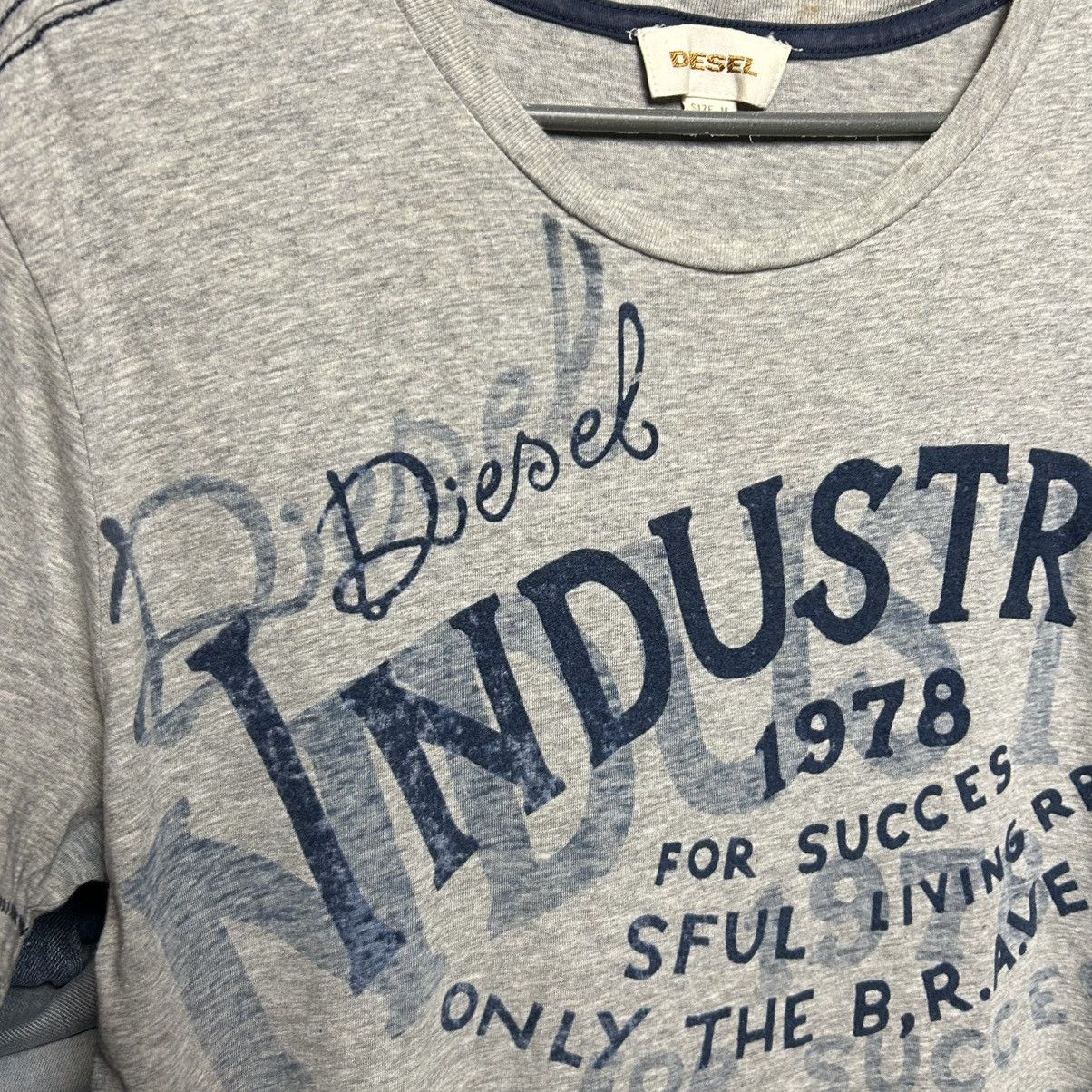 Diesel Designer Diesel Big Graphic Logo y2k industry opium tee Size US M / EU 48-50 / 2 - 3 Thumbnail
