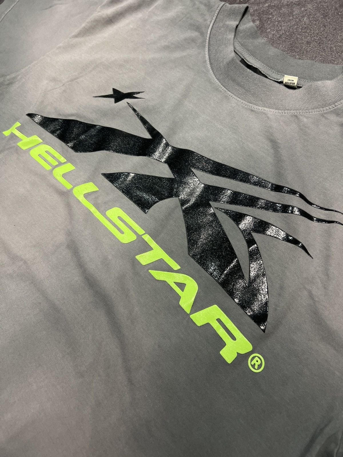 HELLSTAR Hellstar Sports Core Logo Gel T-Shirt Grey Size US L / EU 52-54 / 3 - 2 Thumbnail