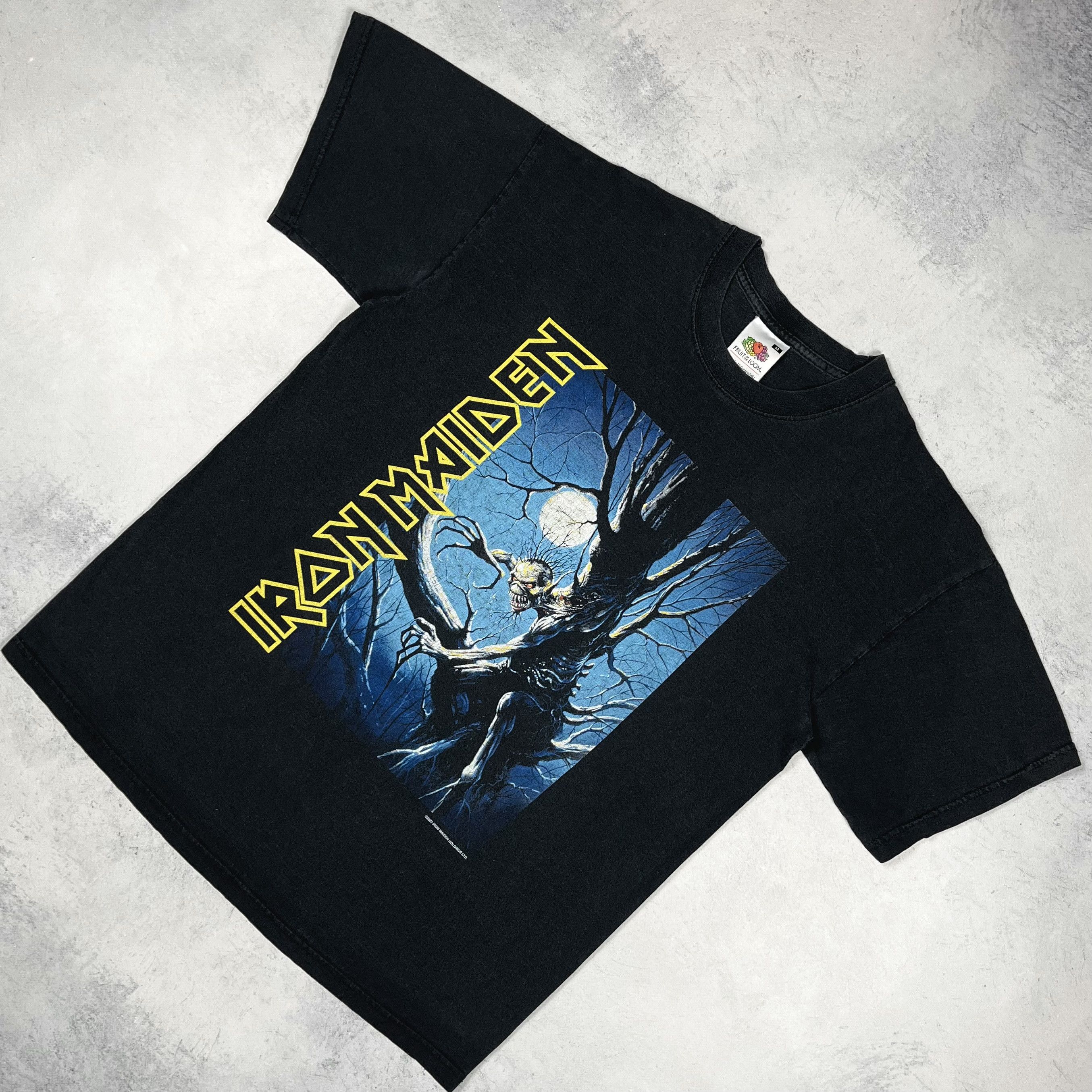 Band Tees Vintage Iron Maiden Fear of the Dark Rock Band T Shirt 2003 Size US M / EU 48-50 / 2 - 1 Thumbnail