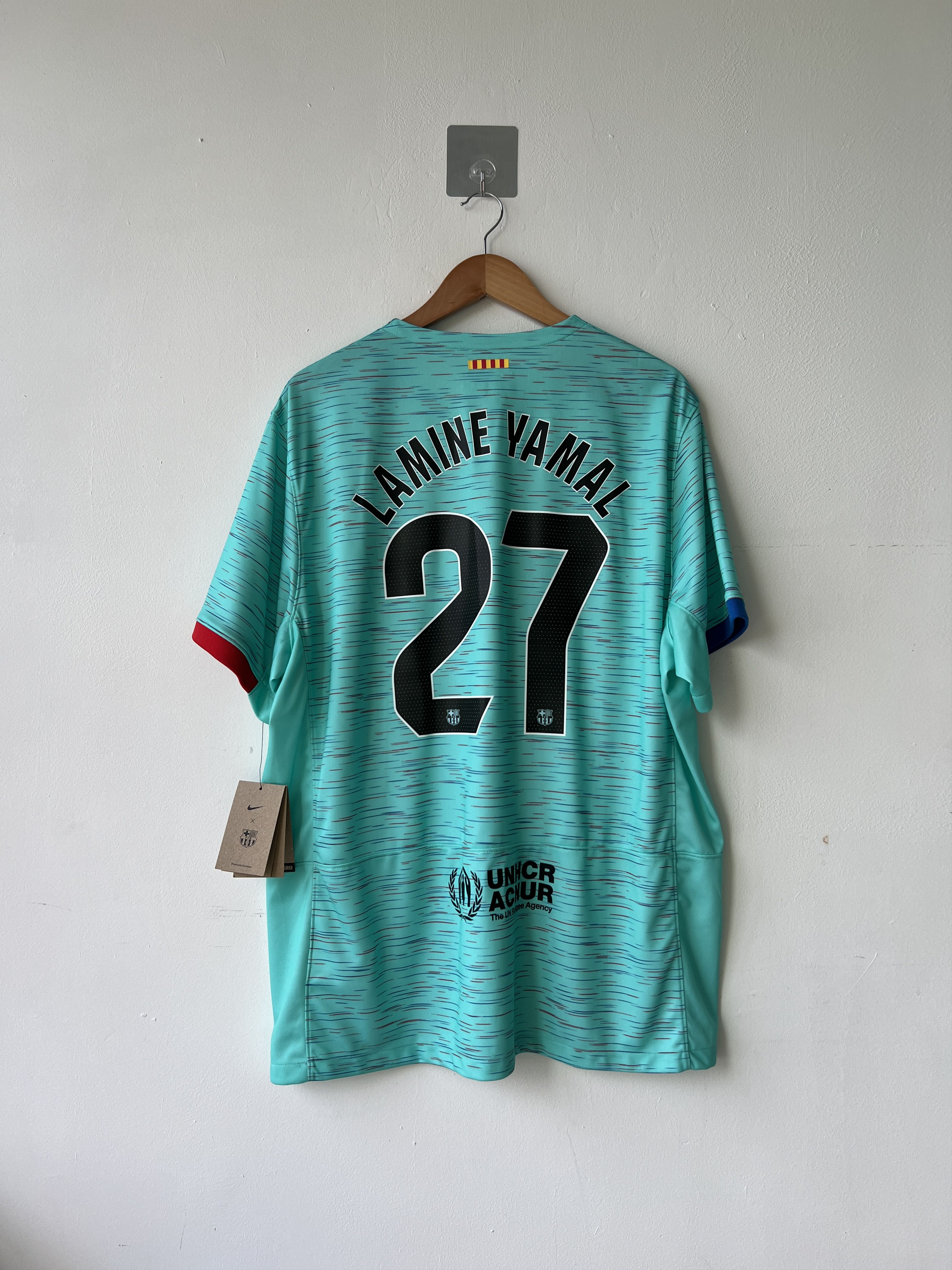 (XXL) Barcelona 2023-24 Third Shirt Lamine Yamal (NEW) Kit