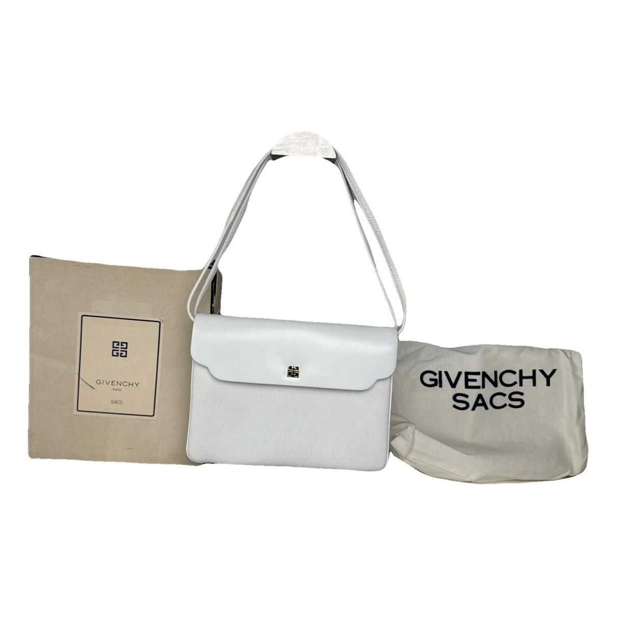 Givenchy 4G White Leather Handbag Size ONE SIZE - 1 Thumbnail