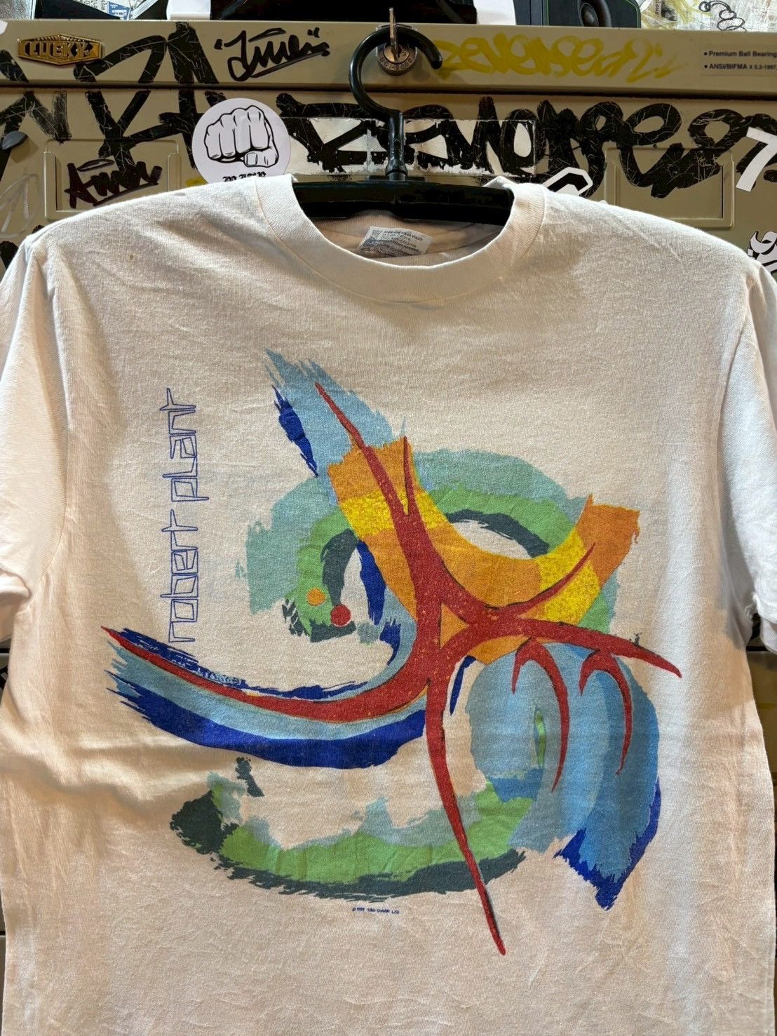 Band Tees Robert plant 1985’s Size US M / EU 48-50 / 2 - 2 Thumbnail