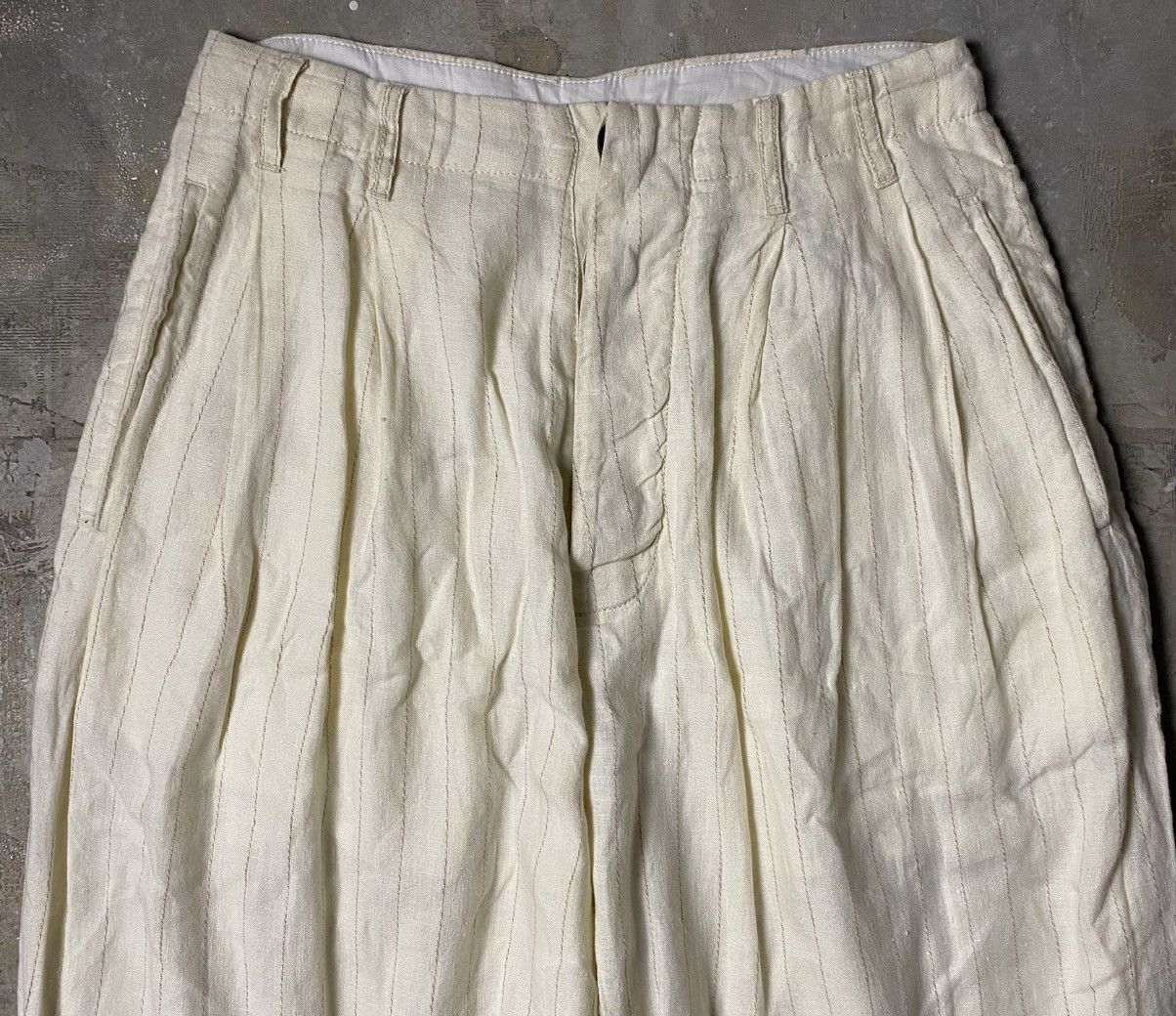 STILL BY HAND Still Linen Wide Pant Size US 29 - 2 Thumbnail