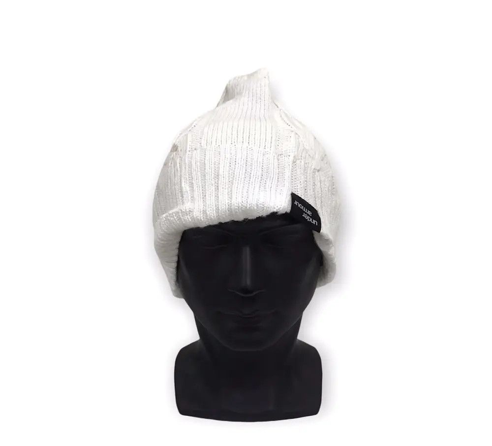 Under Armour × Vintage Under Armour Knit Beanie Hat Size ONE SIZE - 2 Thumbnail