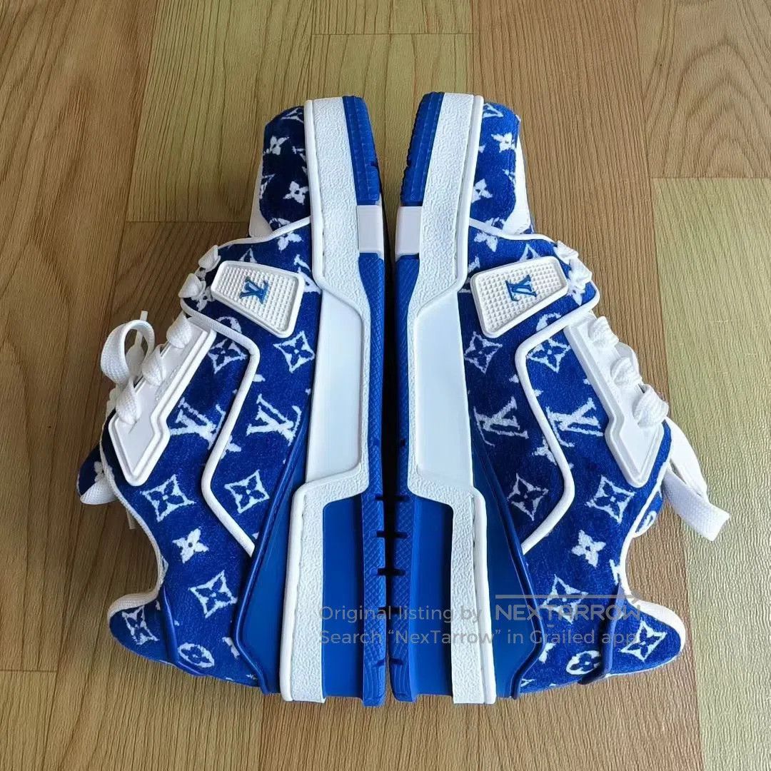 Louis Vuitton Louis Vuitton Low Top Laced Fashion Sneakers| Size US 5 / IT 35 - 2 Thumbnail