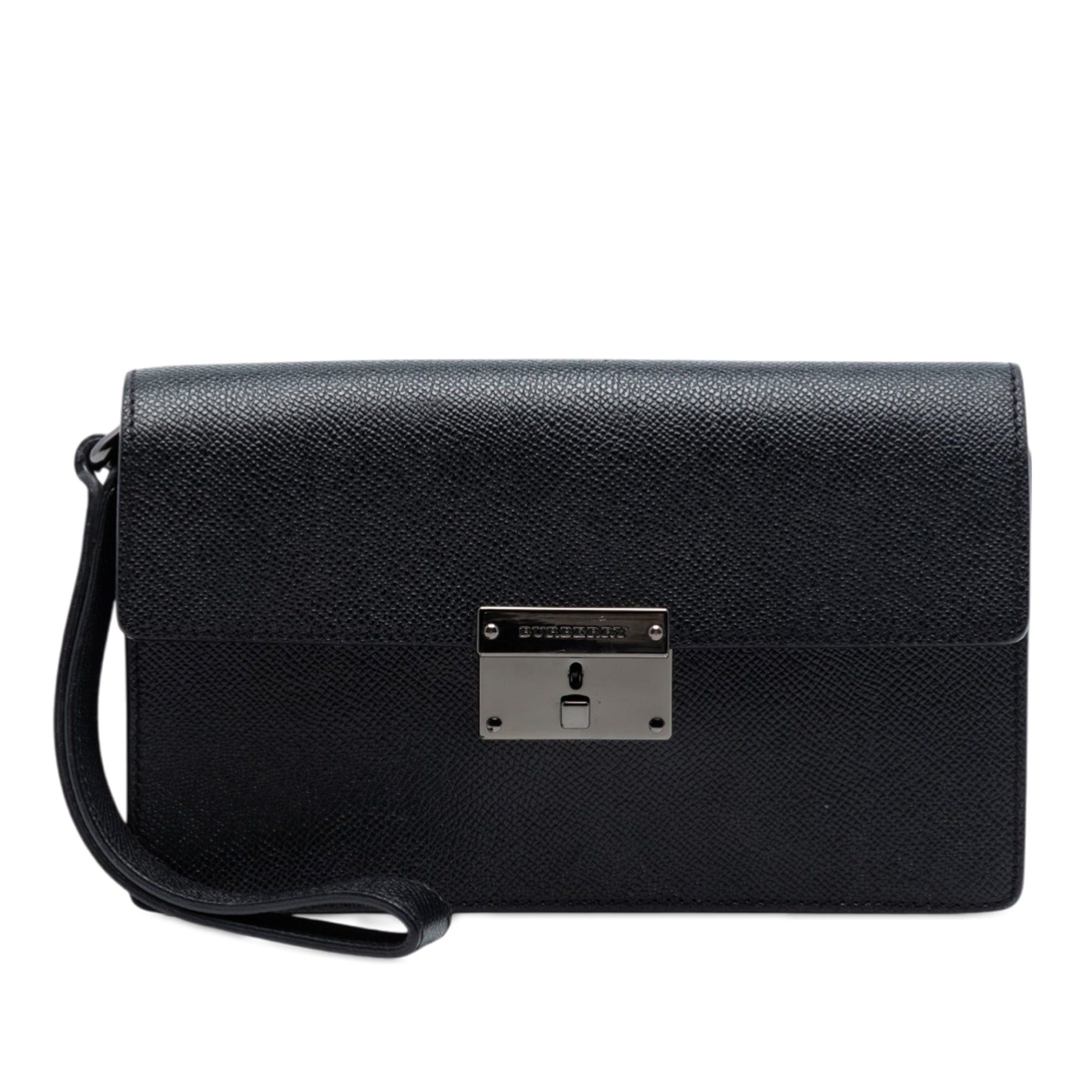 Burberry Leather Clutch Size ONE SIZE - 1 Thumbnail