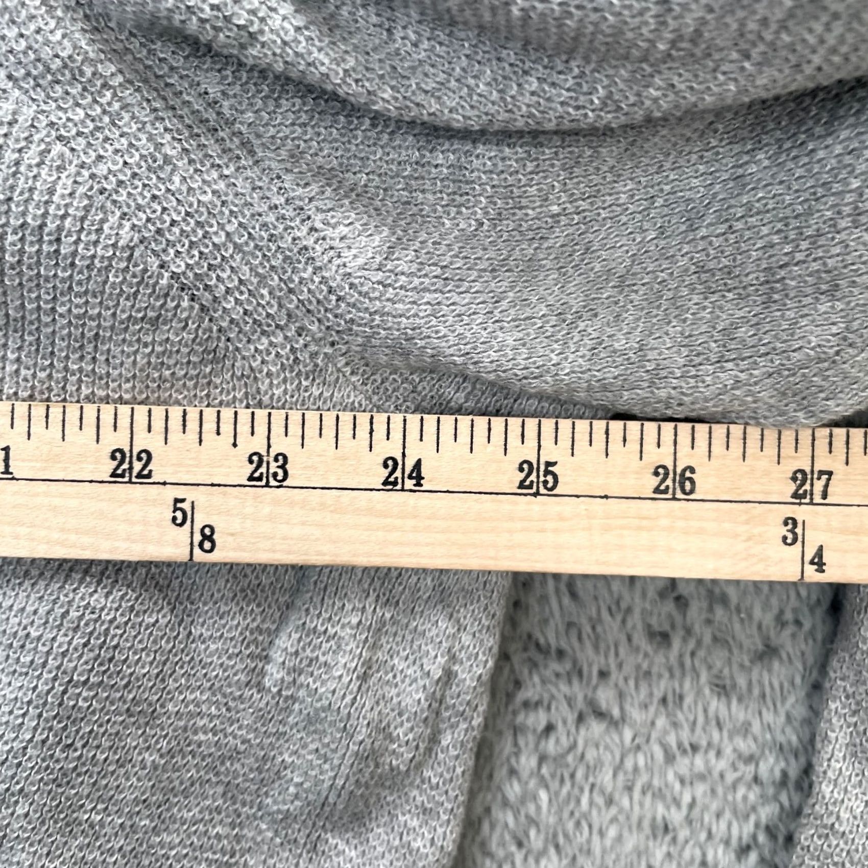 Allsaints AllSaints Cardigan Womens Small Gray Open Front Knit Long Sleeve Cotton Cashmere Size S / US 4 / IT 40 - 8 Thumbnail