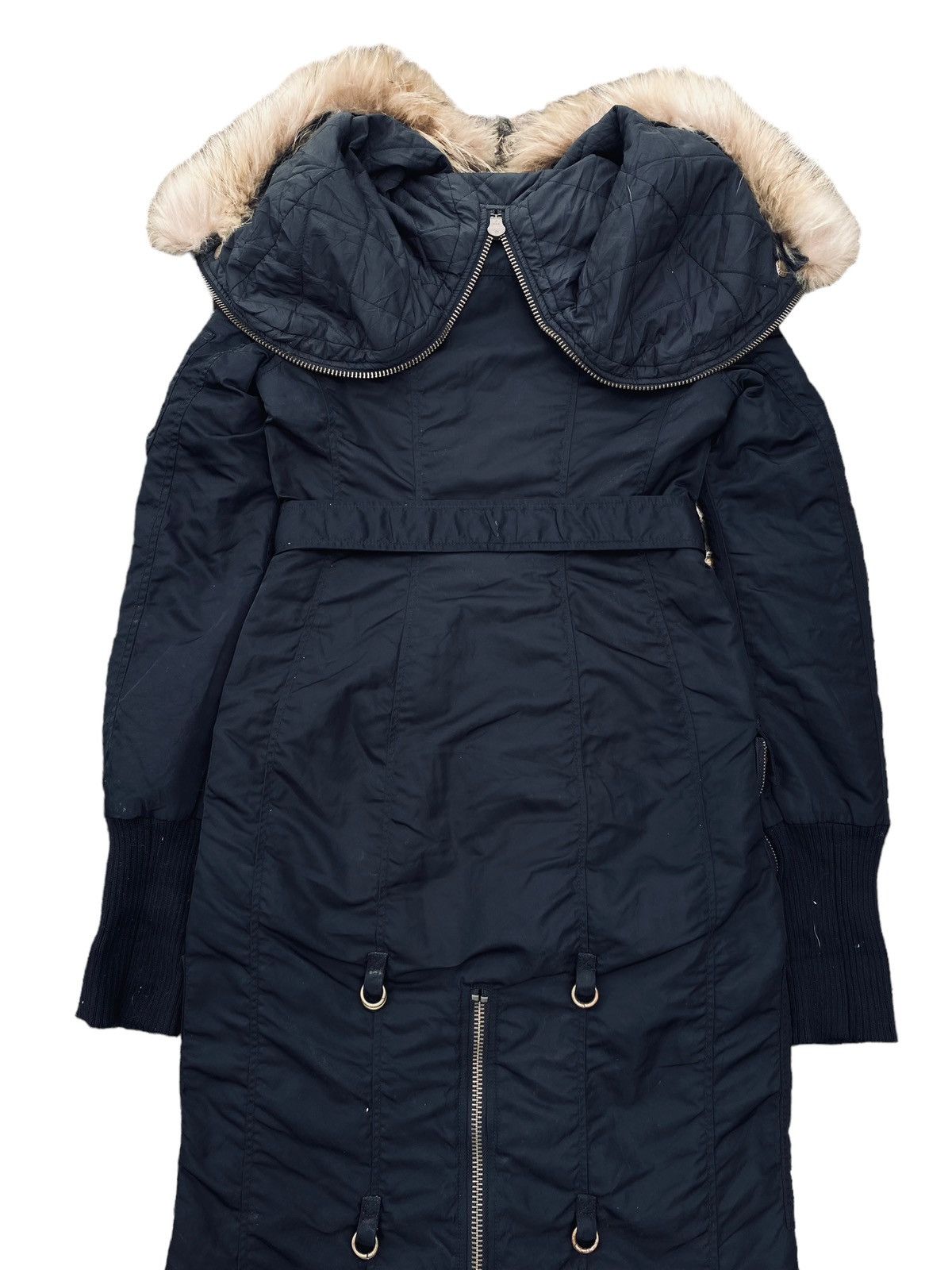 14th Addiction 2000s SLY - Fur Hoodie Extra Long Cargo Jacket Size US S / EU 44-46 / 1 - 13 Thumbnail