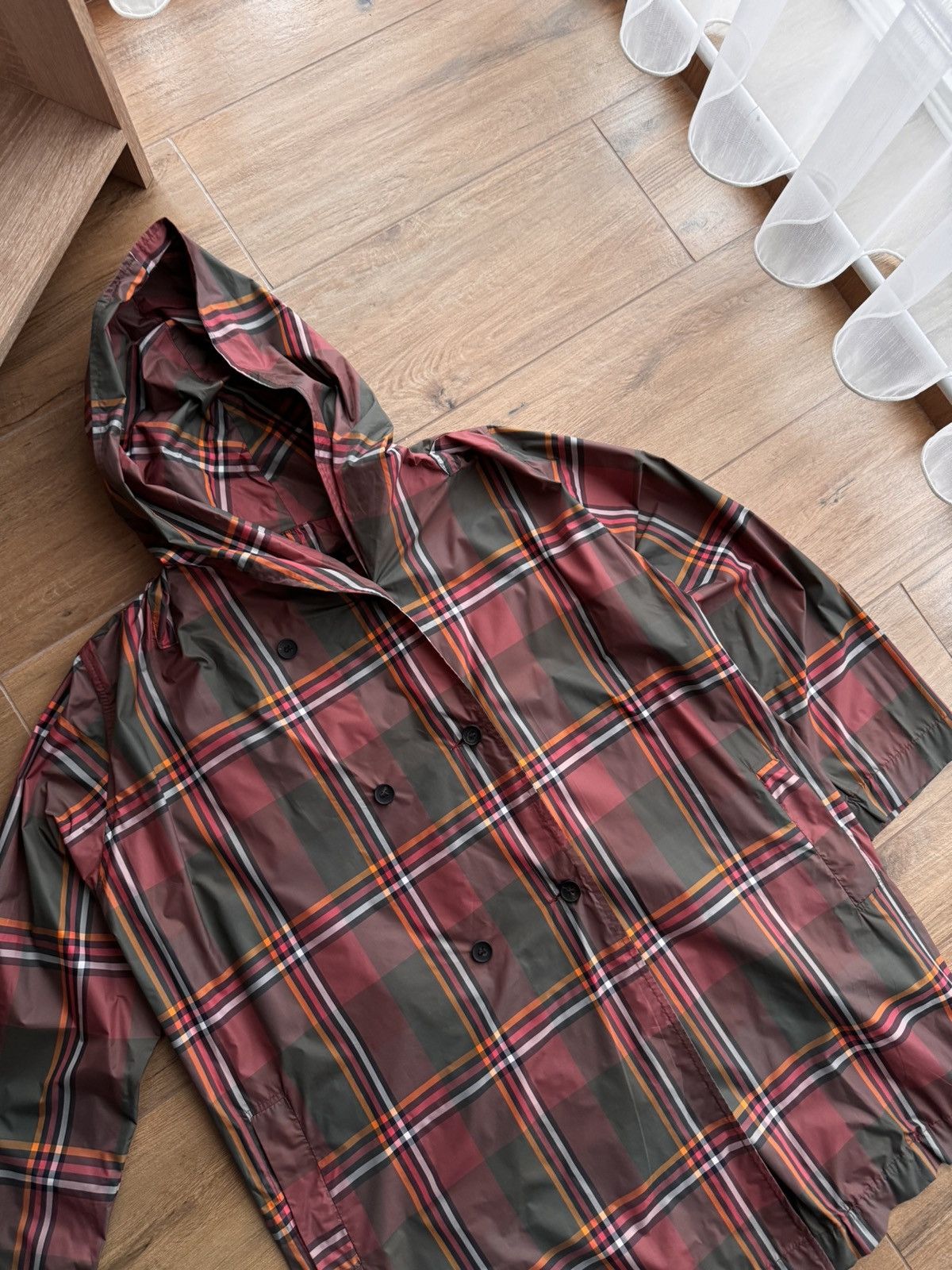 Japanese Brand × Vintage Vintage Raffauf Berlin Recycled Fibre Nylon Raincoat Size US M / EU 48-50 / 2 - 4 Thumbnail