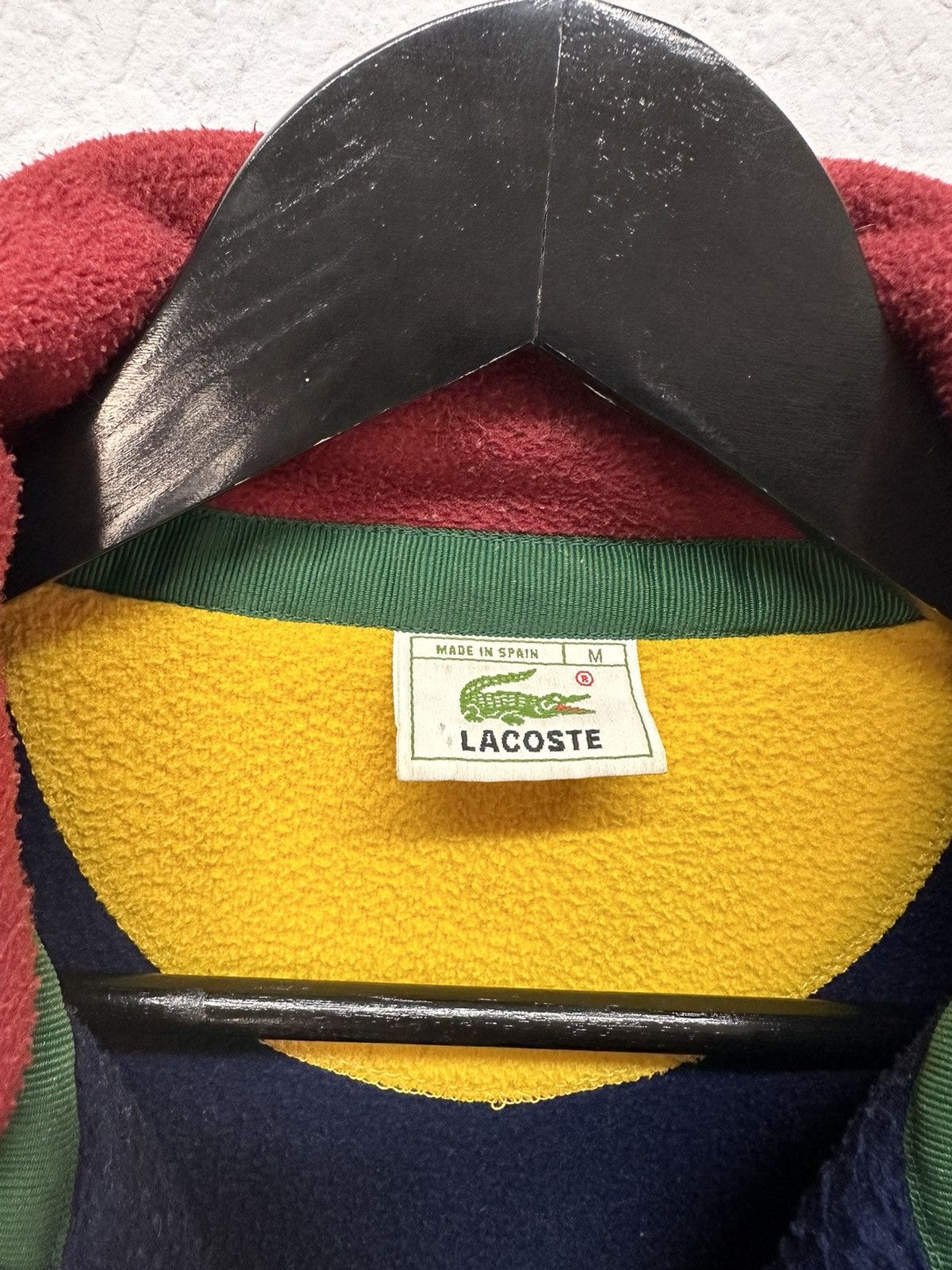 Lacoste Vintage Lacoste 1/3 zip fleece Sweater Y2K streetwear Ralph Size US M / EU 48-50 / 2 - 11 Thumbnail
