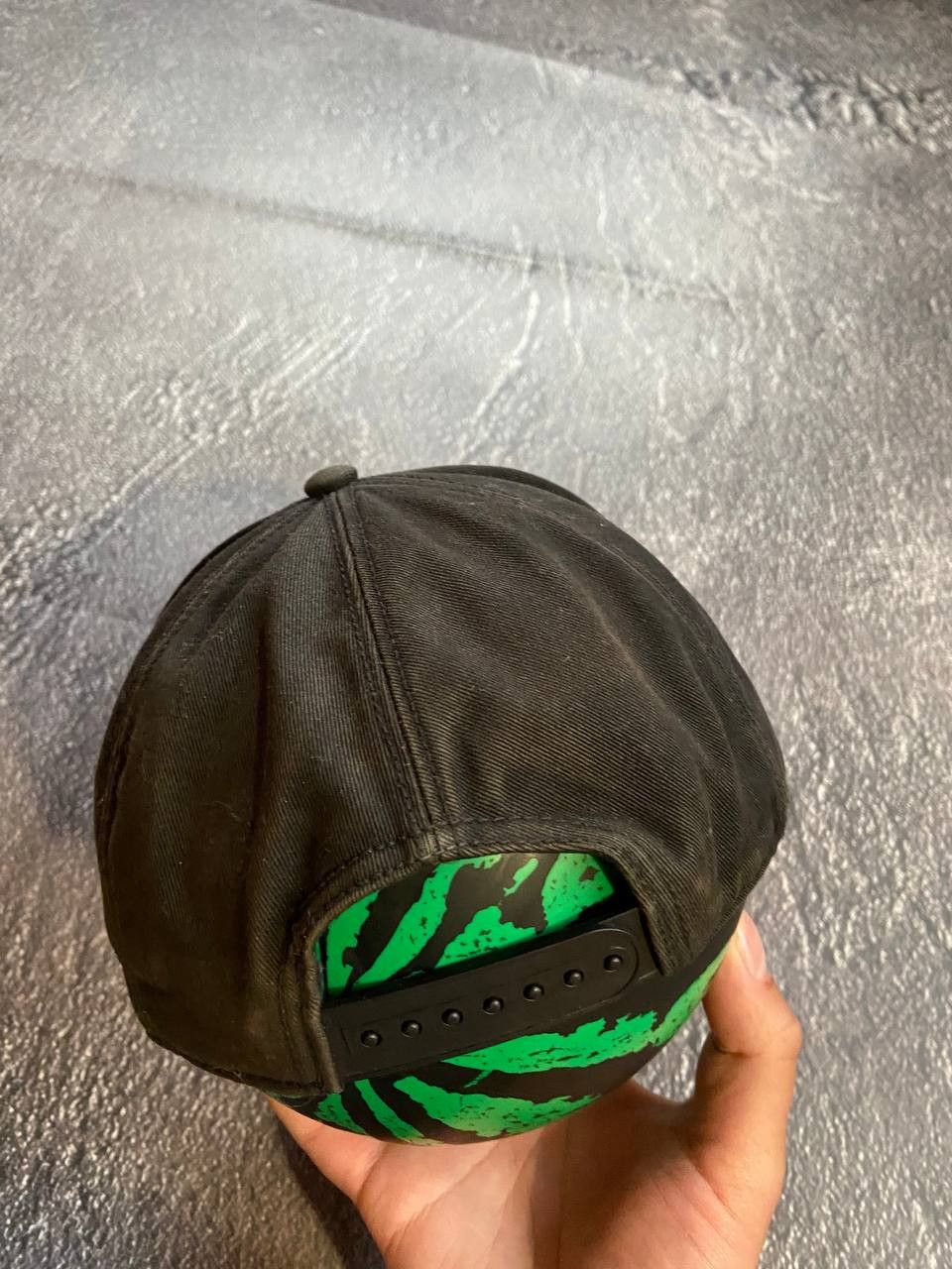 Moncler Moncler distressed faded Baseball cap Size ONE SIZE - 3 Thumbnail