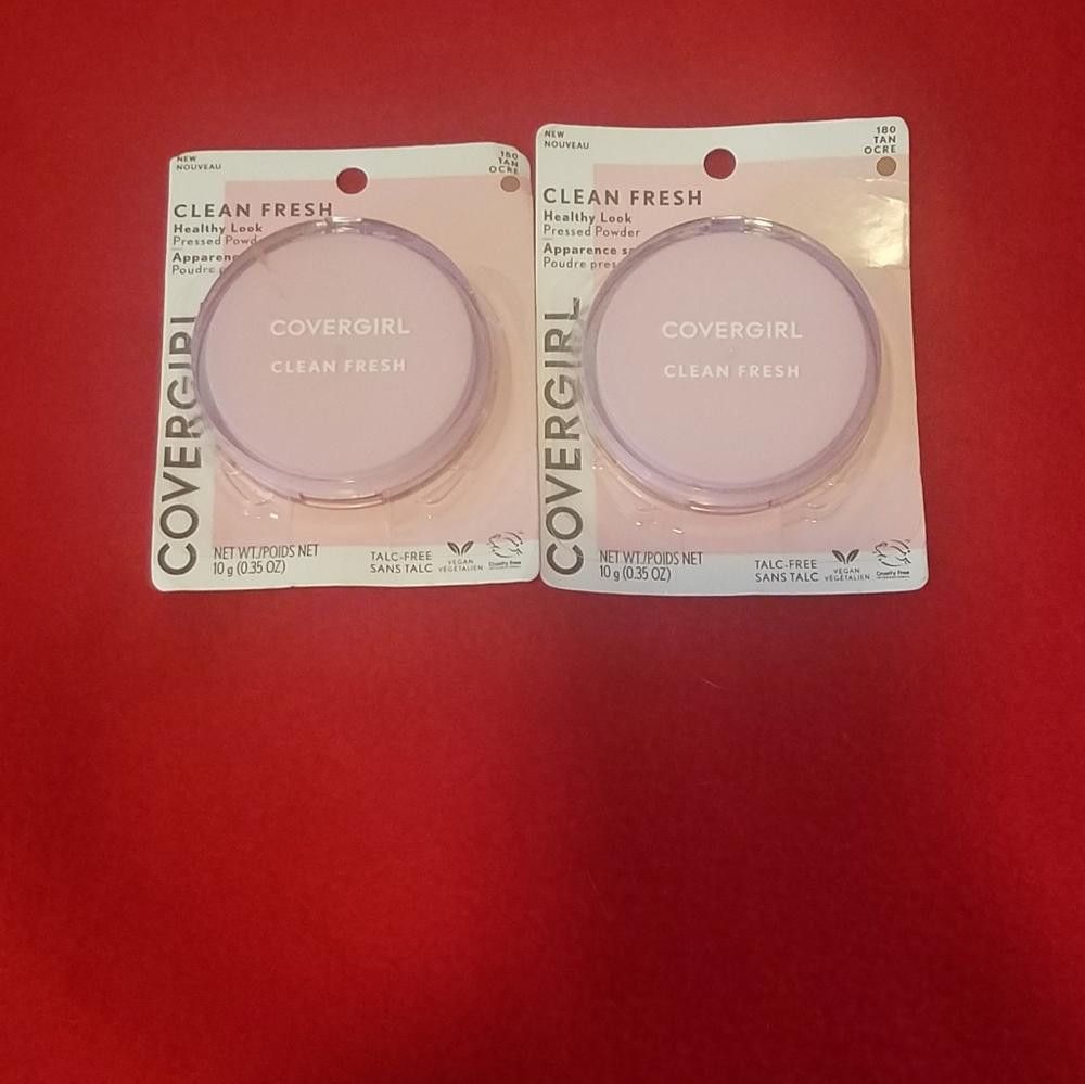 Designer Covergirl Pressed Powder Bundle of 2 Tan Ocre Size ONE SIZE - 1 Thumbnail