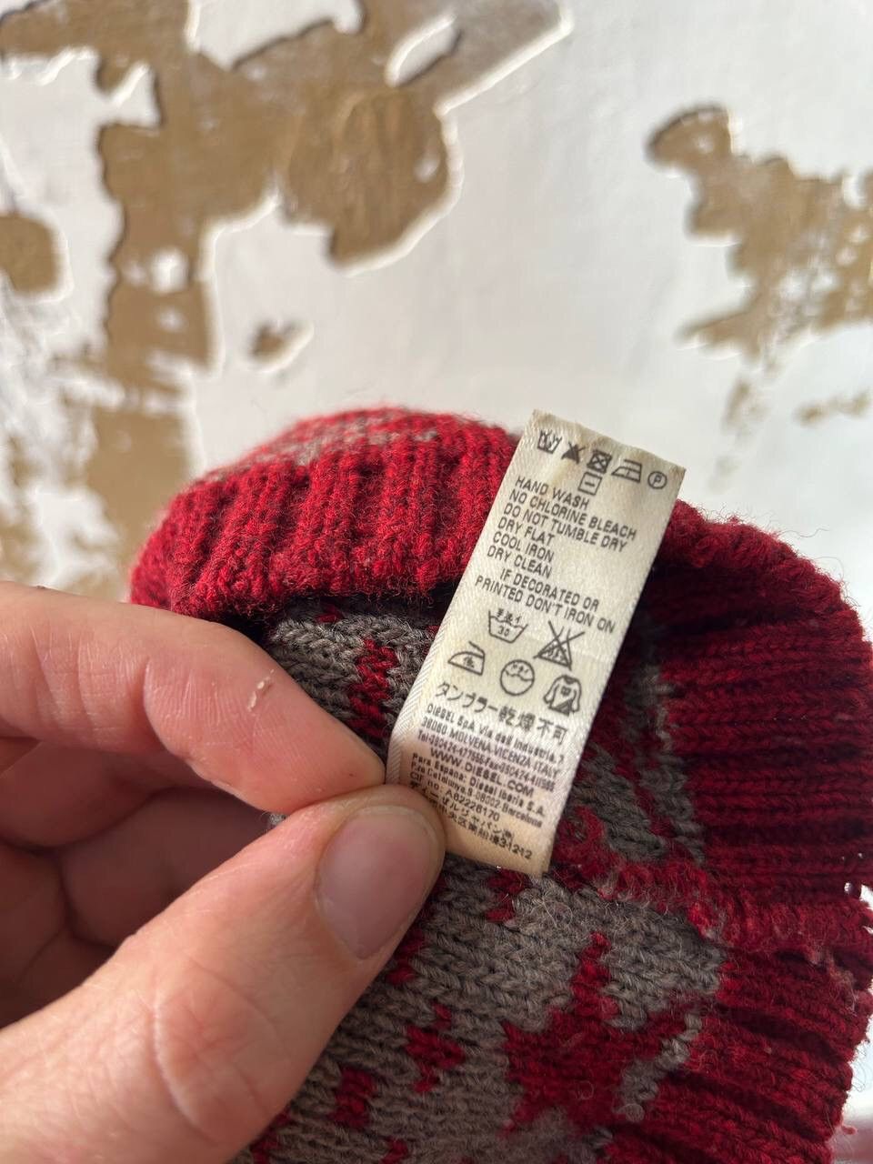 Diesel VINTAGE DIESEL Y2K SCARF HAT Size ONE SIZE - 8 Thumbnail