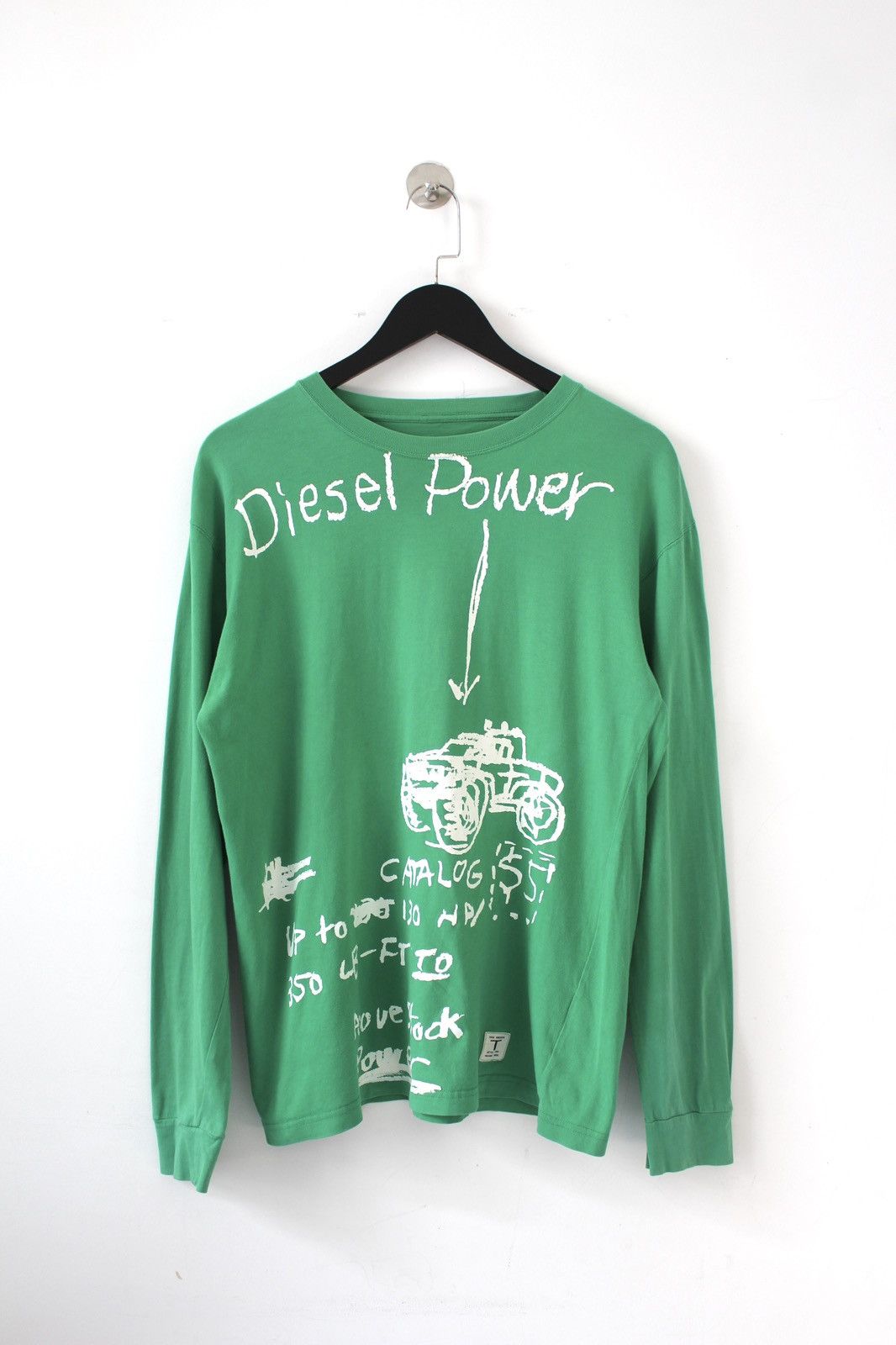PPFM SS2003 PPFM “DIESEL POWER” HAND-DRAWN GRAPHIC LONG SLEEVE Size US L / EU 52-54 / 3 - 1 Thumbnail
