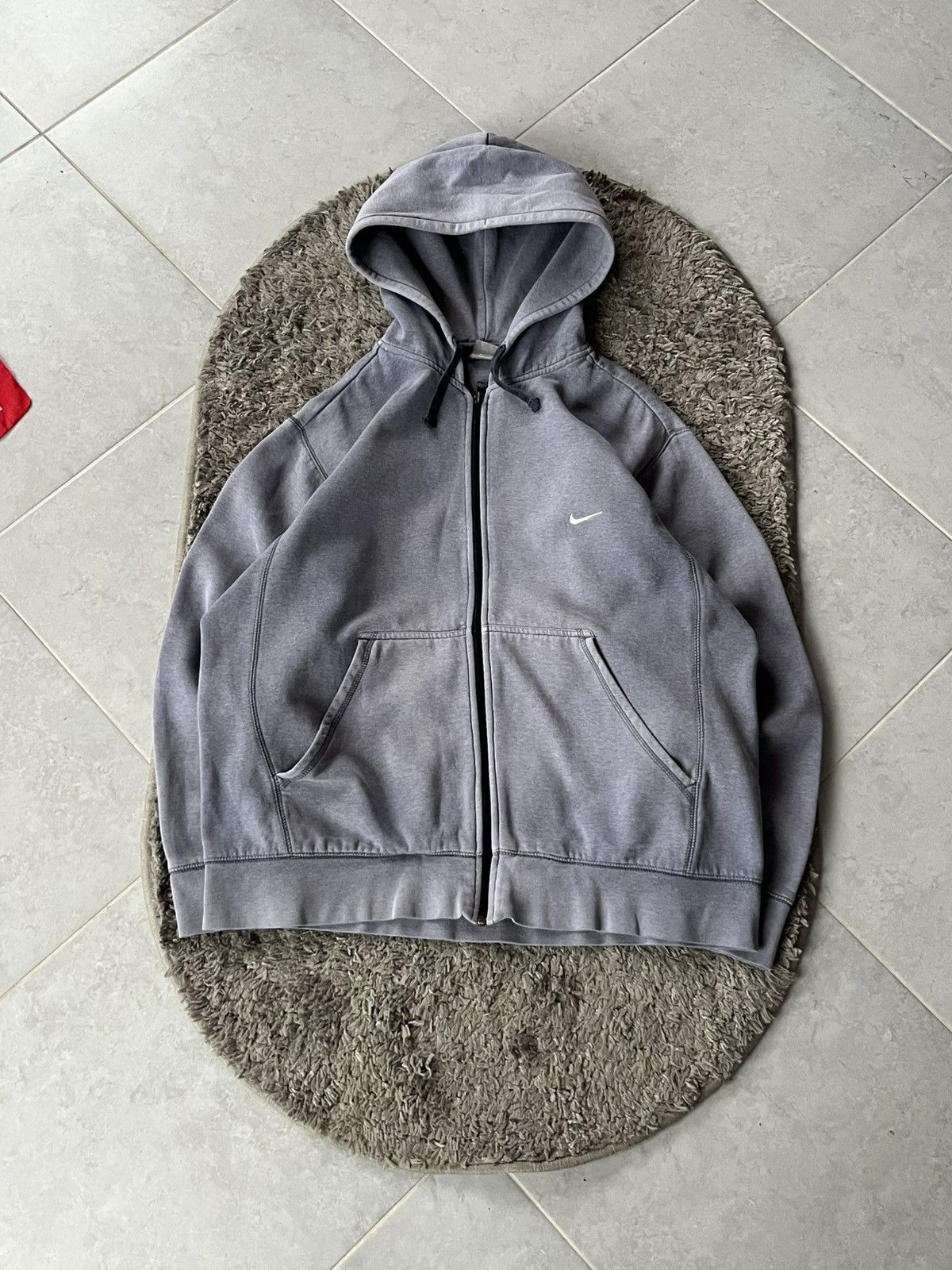 Nike Vintage 00’s Zip Hoodie Nike Air BIG LOGO Streetwear Size US L / EU 52-54 / 3 - 6 Thumbnail