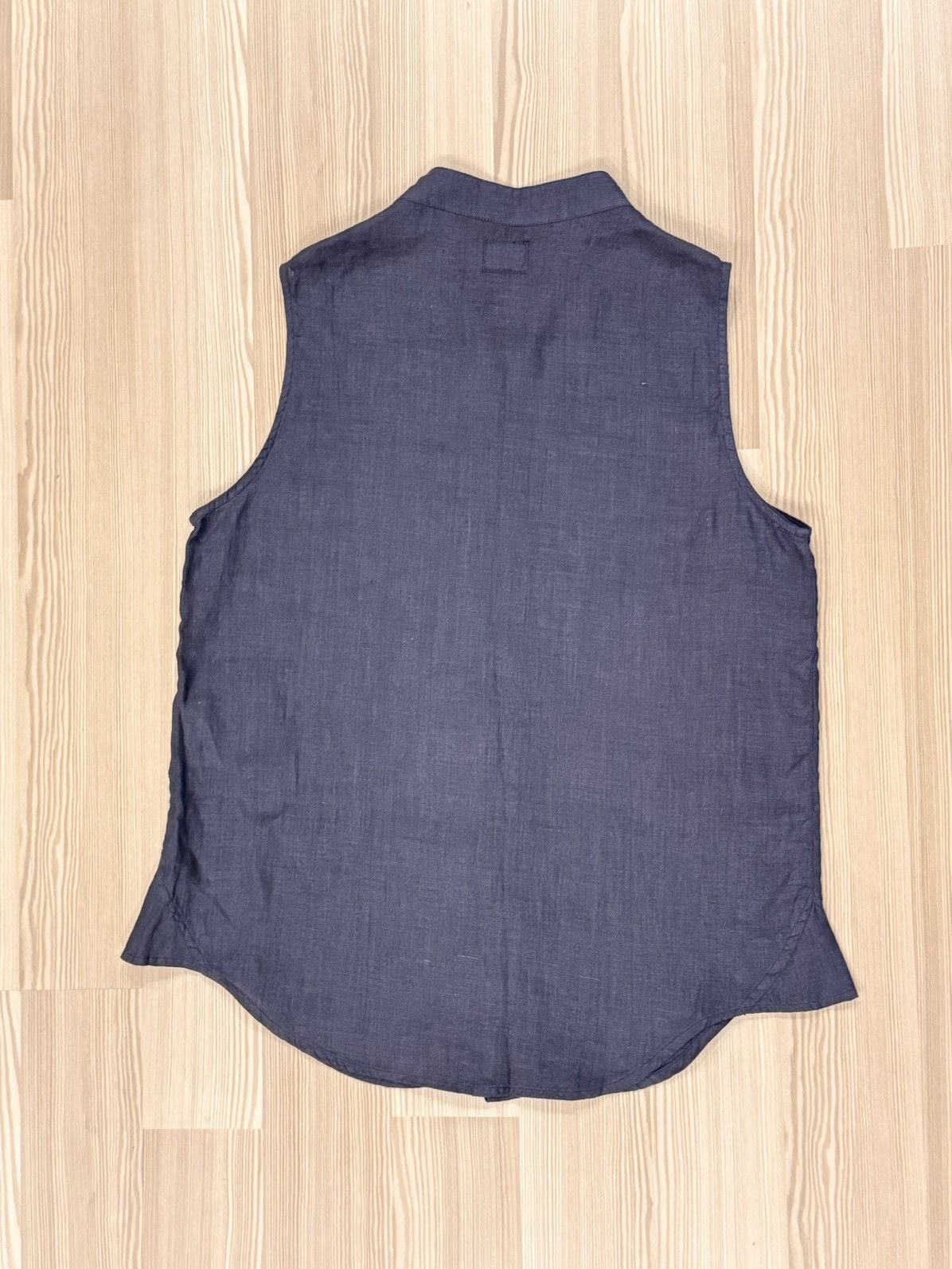 C.P. Company Vintage C.P. Company SS2000 Linen Sleeveless Shirt Top IT44 Size M / US 6-8 / IT 42-44 - 7 Thumbnail