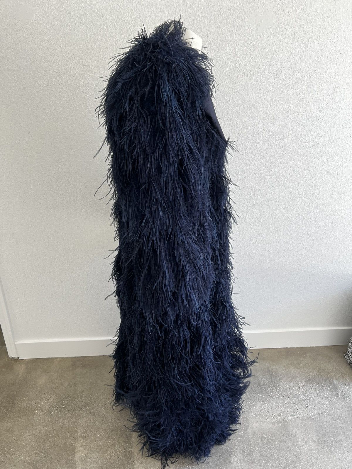 Vintage Marabou Floor Length Jacket Size US M / EU 48-50 / 2 - 7 Thumbnail